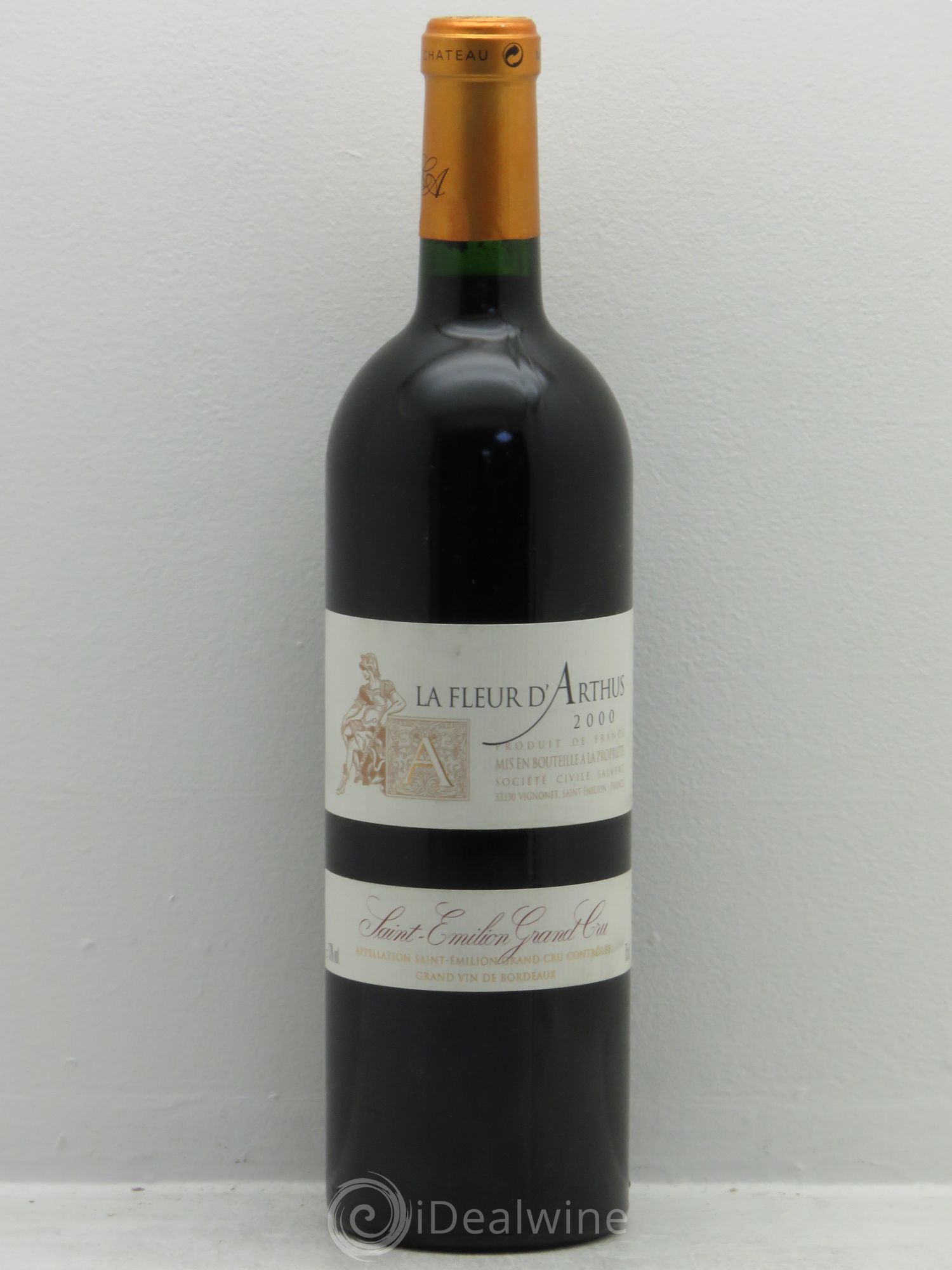 Saint-Émilion Château La Fleur d'Arthus 2000 - Posten von 1 Flasche - 0