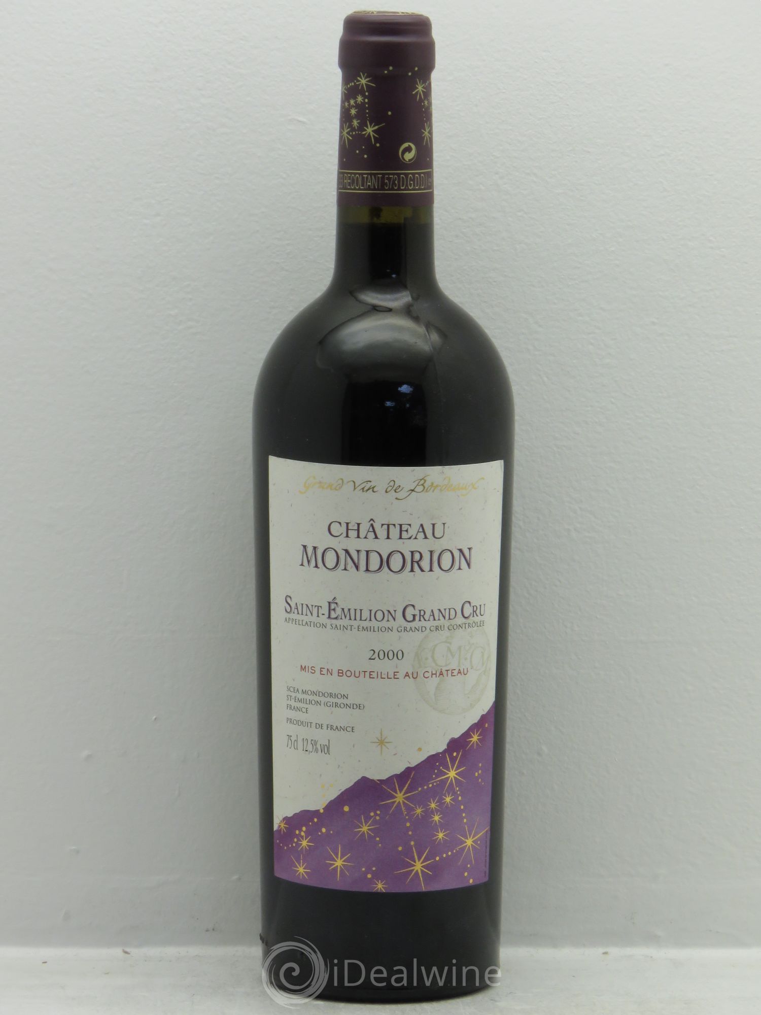 Saint-Émilion 2000 - Posten von 1 Flasche - 0