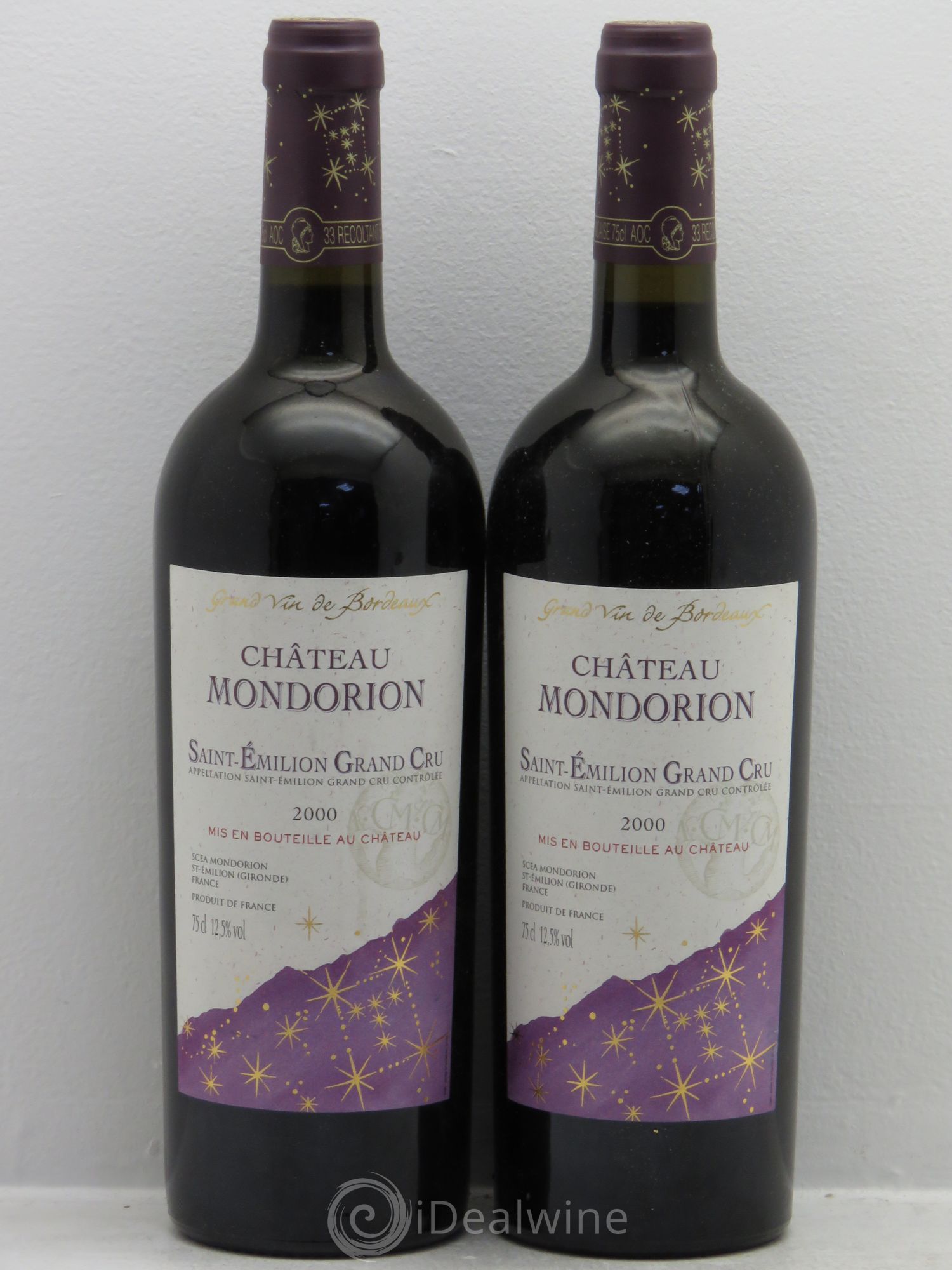 Saint-Émilion 2000 - Posten von 2 Flaschen - 0