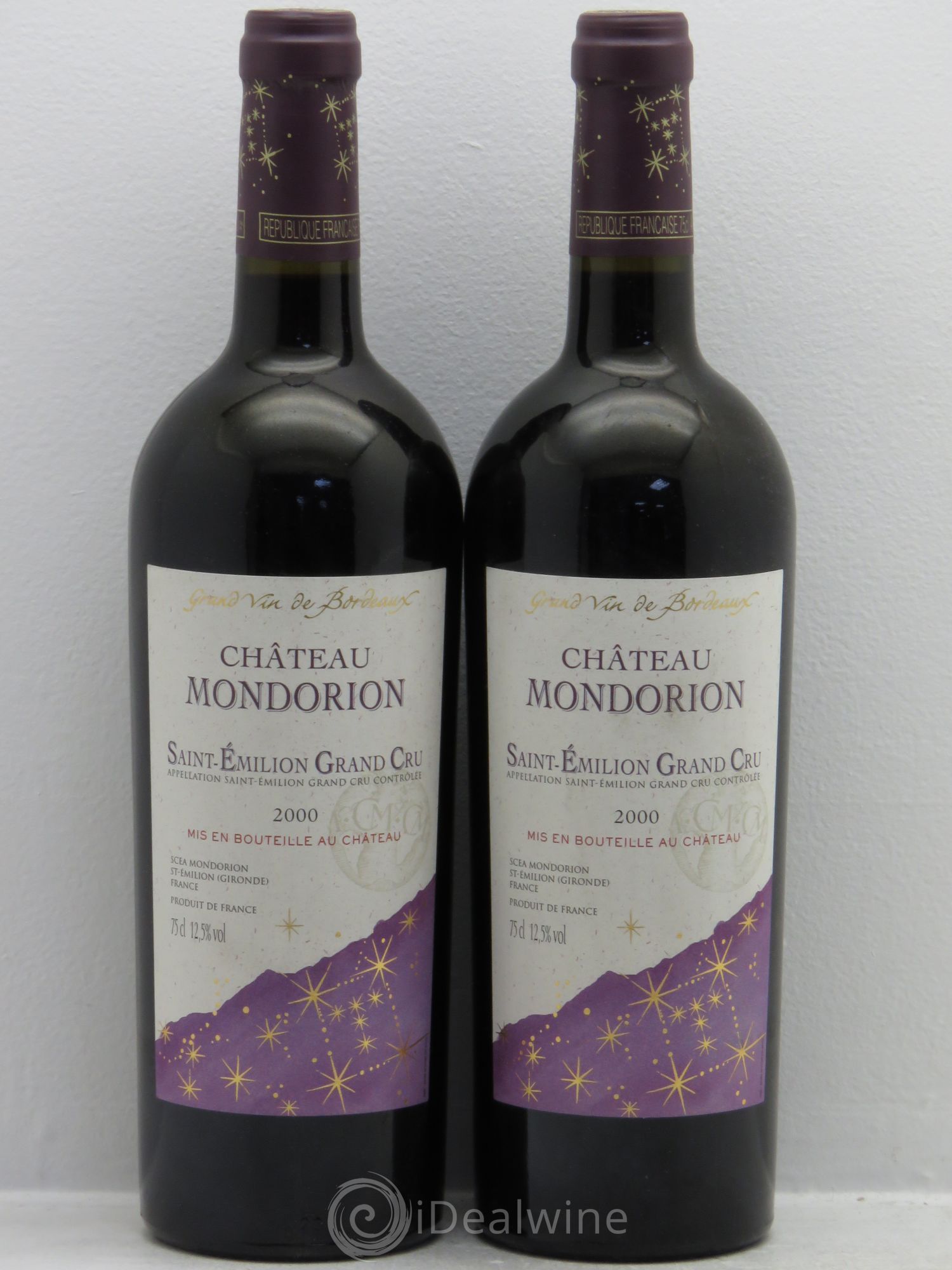 Saint-Émilion 2000 - Posten von 2 Flaschen - 0