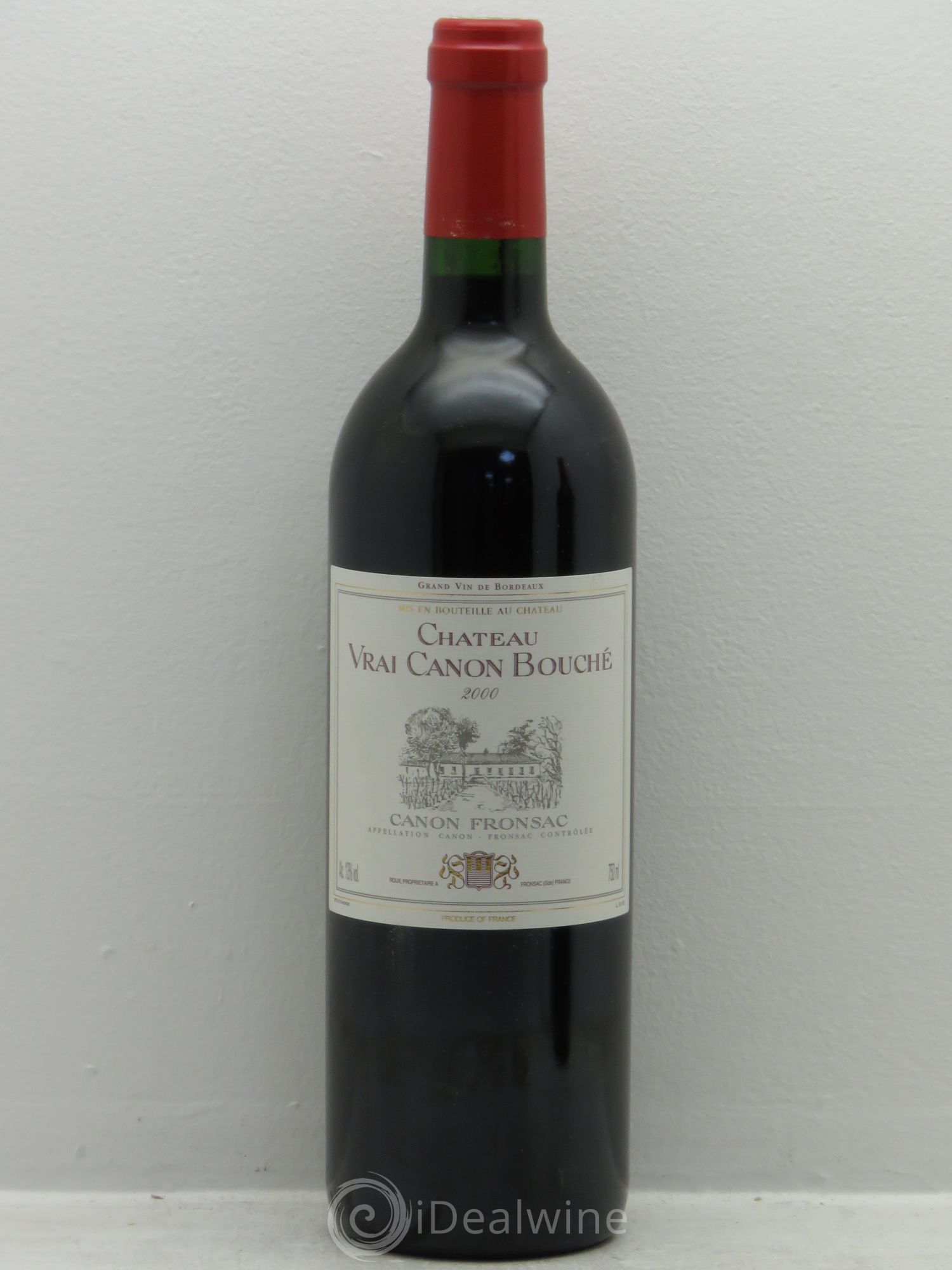 Canon-Fronsac Château Vrai Canon Bouché 2000 - Lot de 1 bouteille - 0