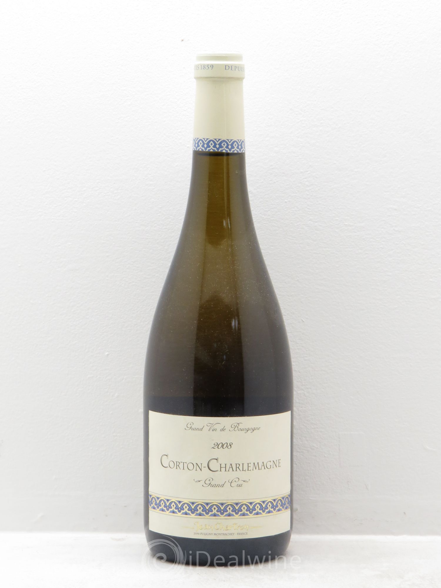 Corton-Charlemagne Grand Cru Jean Chartron 2008 - Lot de 1 bouteille - 0