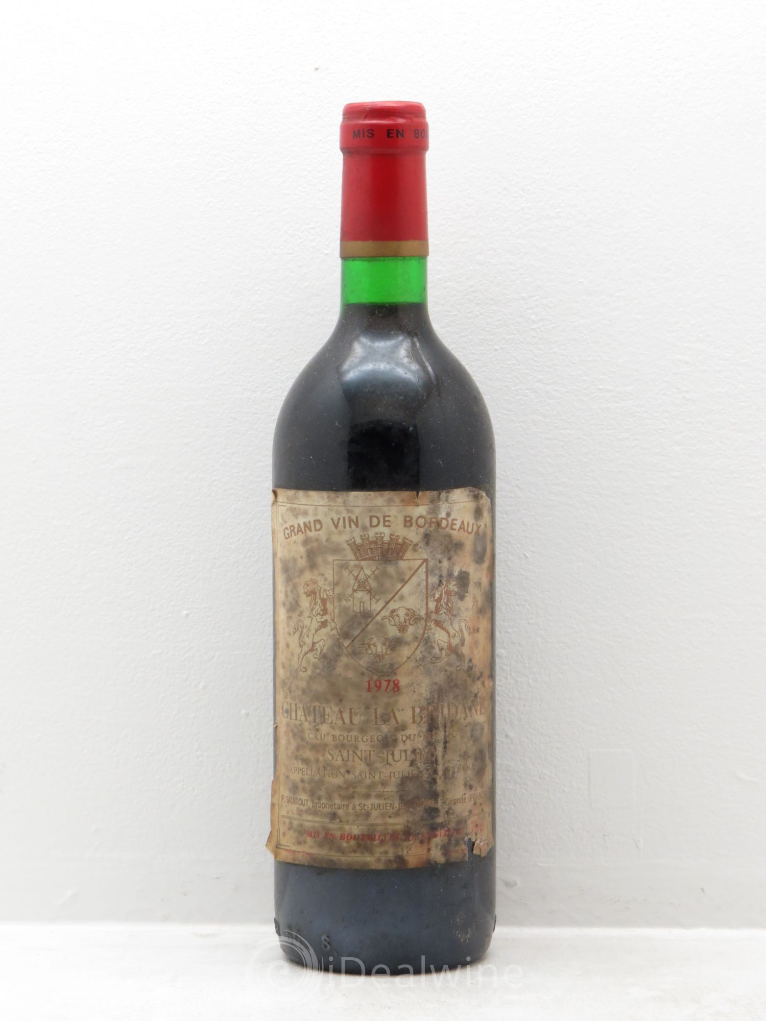 Château la Bridane Cru Bourgeois 1978 - Lot de 1 bouteille - 0