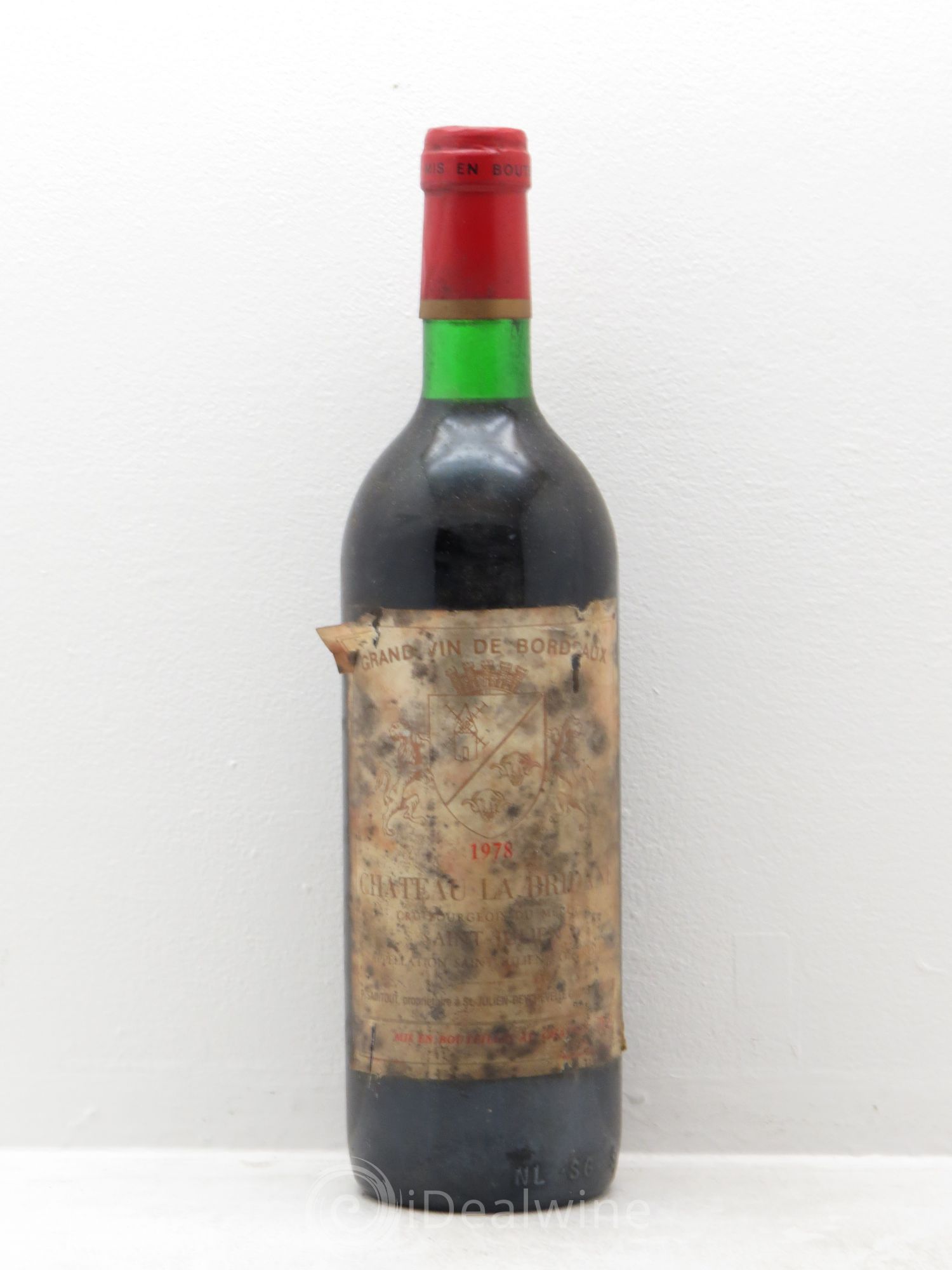 Château la Bridane Cru Bourgeois 1978 - Lot de 1 bouteille - 0