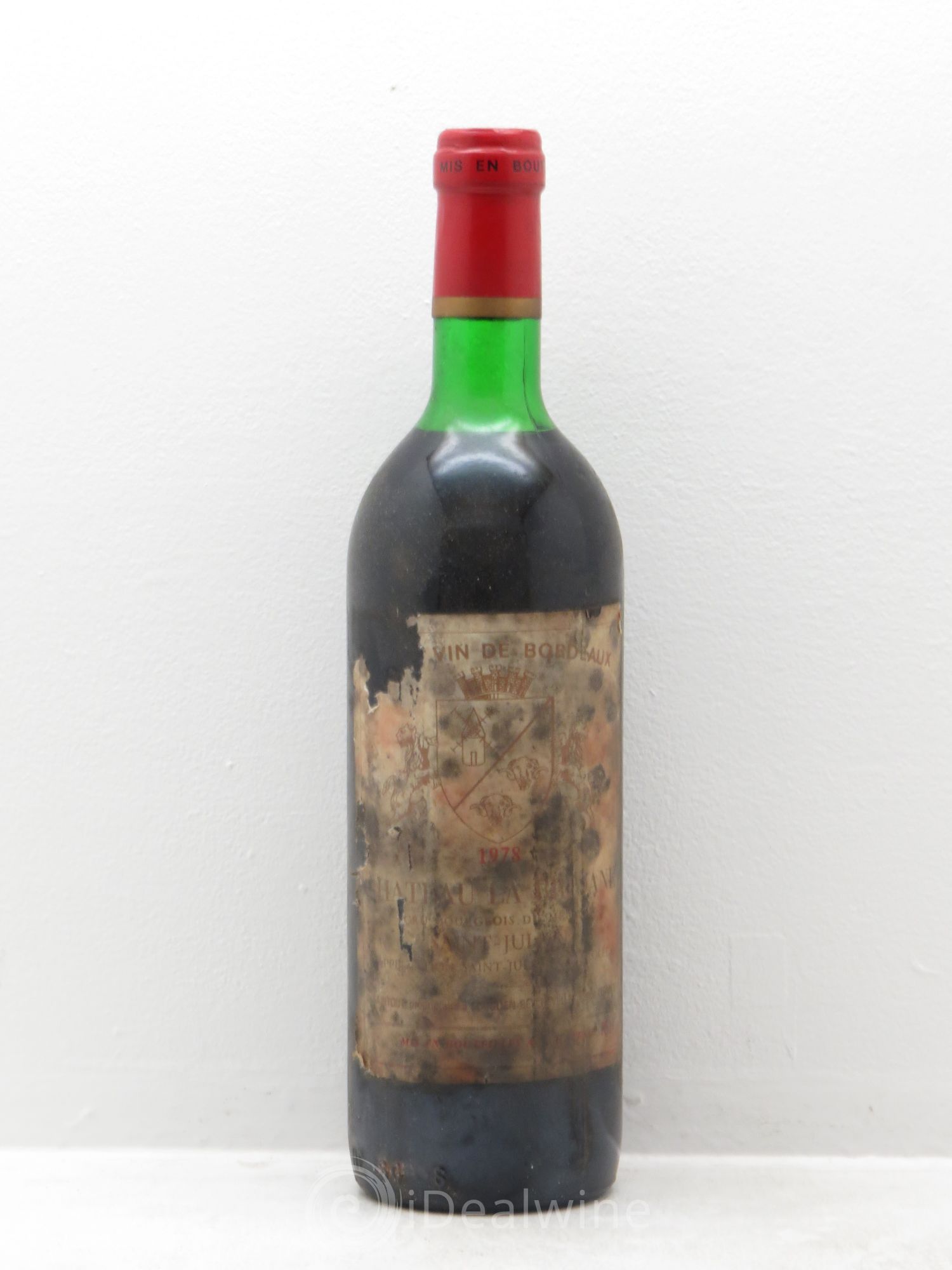 Château la Bridane Cru Bourgeois 1978 - Lot de 1 bouteille - 0