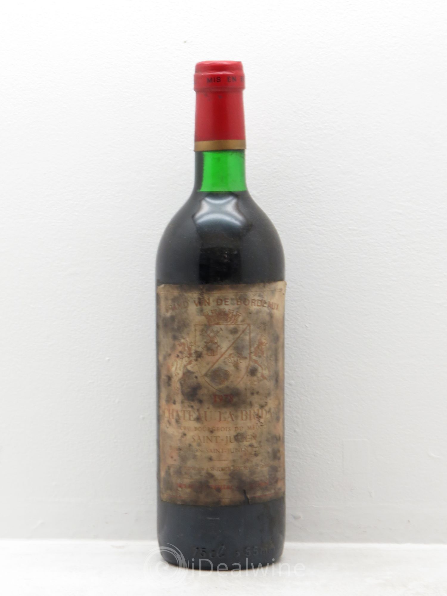 Château la Bridane Cru Bourgeois 1978 - Lot de 1 bouteille - 0
