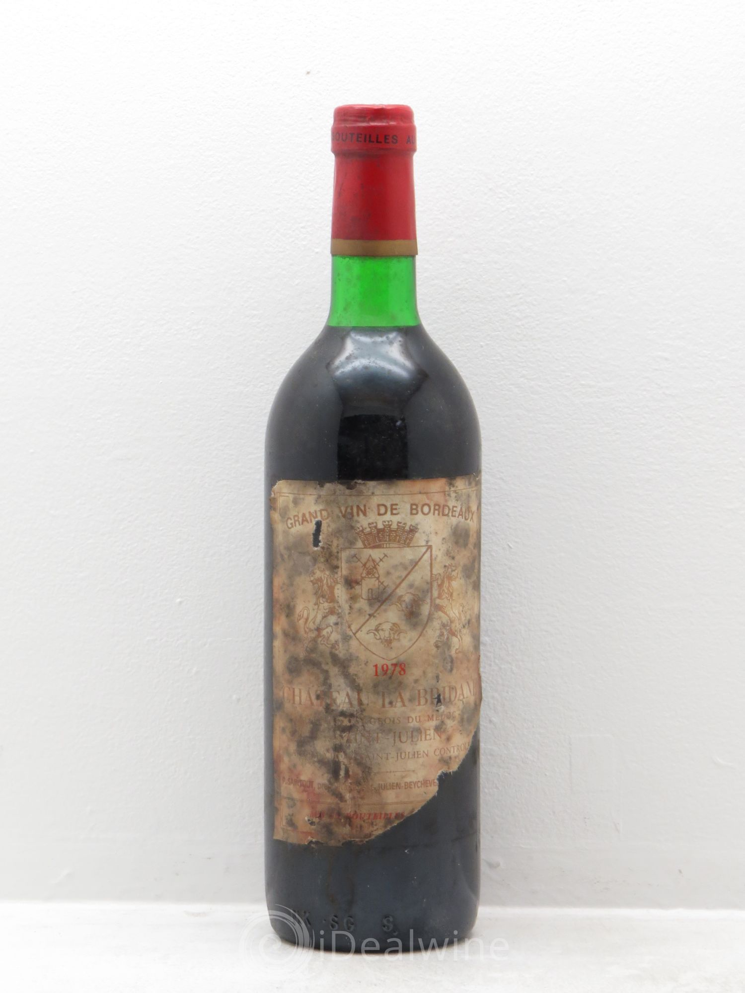 Château la Bridane Cru Bourgeois 1978 - Lot de 1 bouteille - 0
