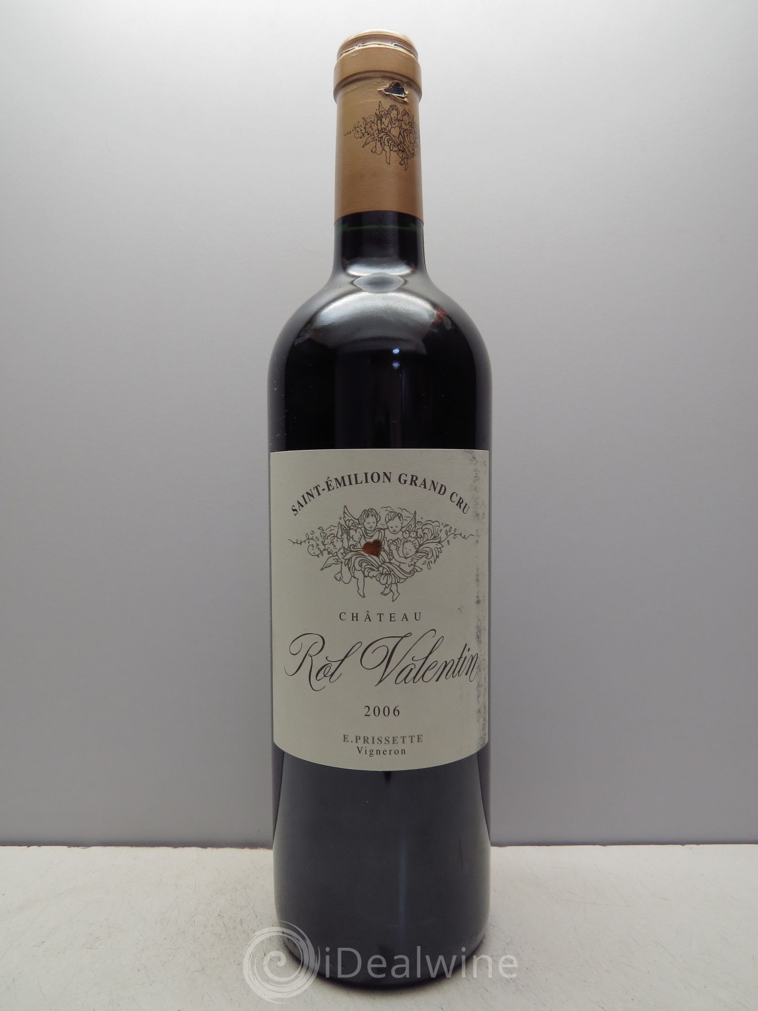 Château Rol Valentin Grand Cru Classé (sans prix de réserve / no reserve) 2006 - Posten von 1 Flasche - 0