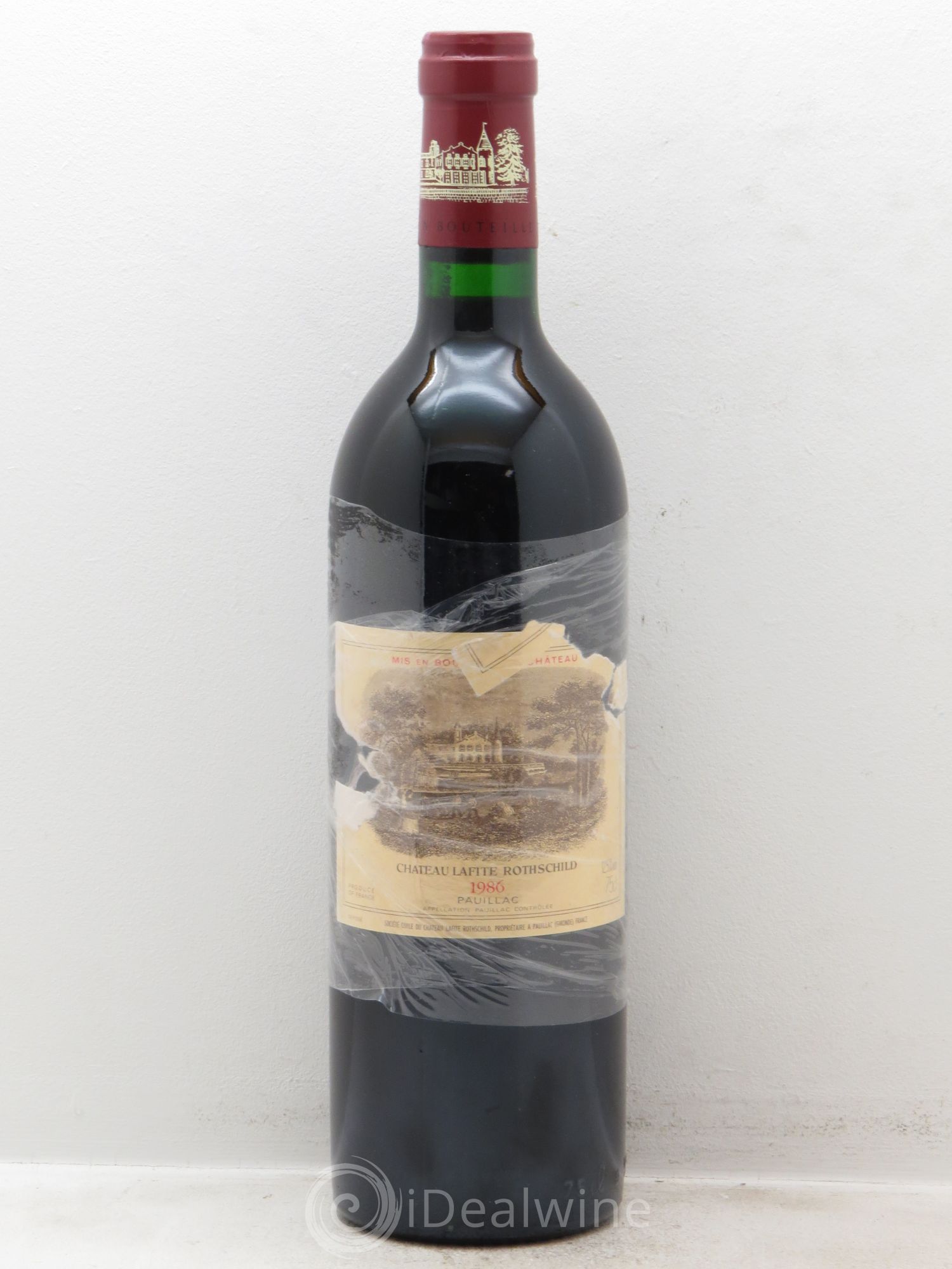 Château Lafite Rothschild 1er Grand Cru Classé 1986 - Lot de 1 bouteille - 0
