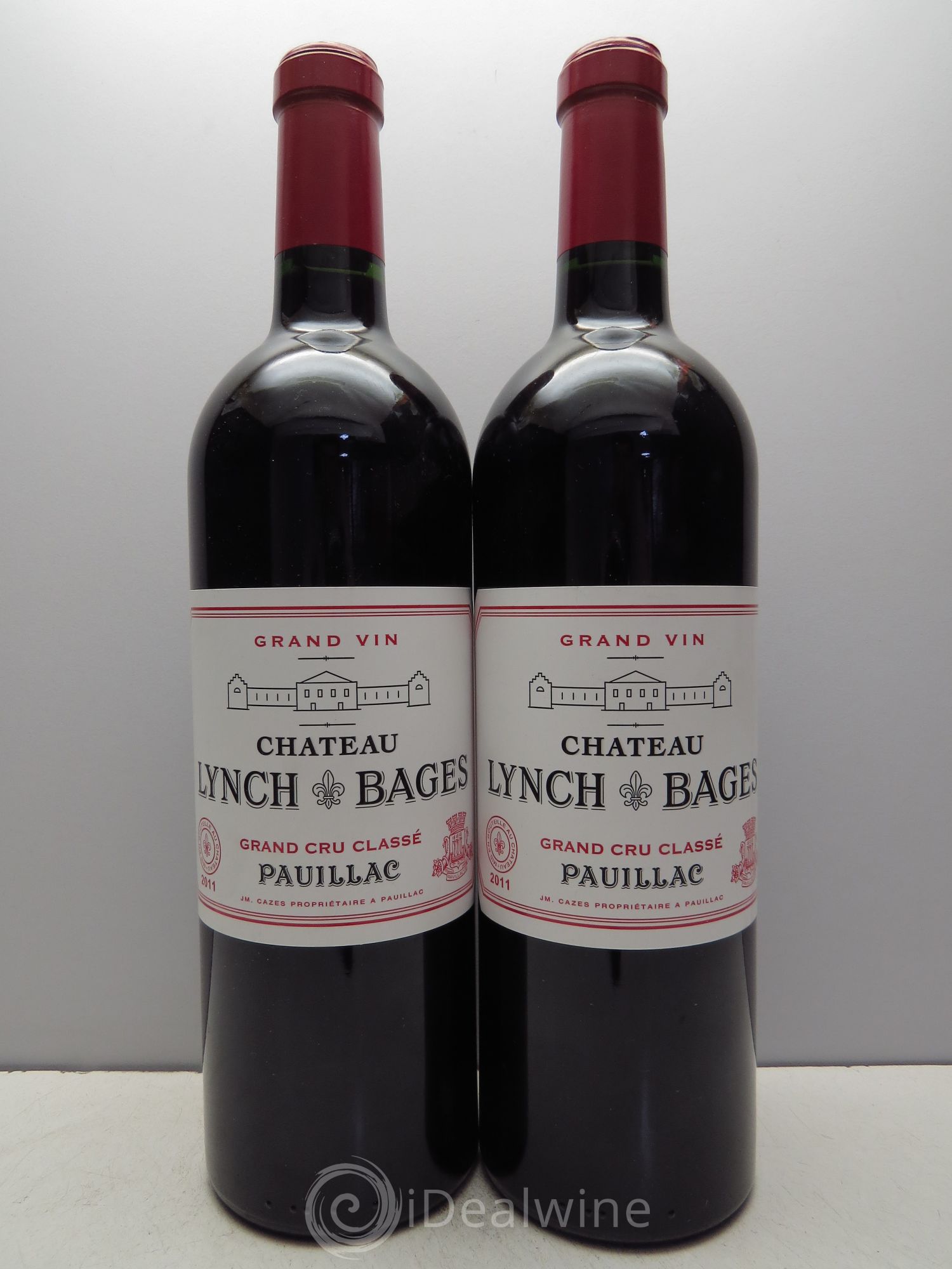 Château Lynch Bages 5ème Grand Cru Classé 2011 - Lot de 2 bouteilles - 0