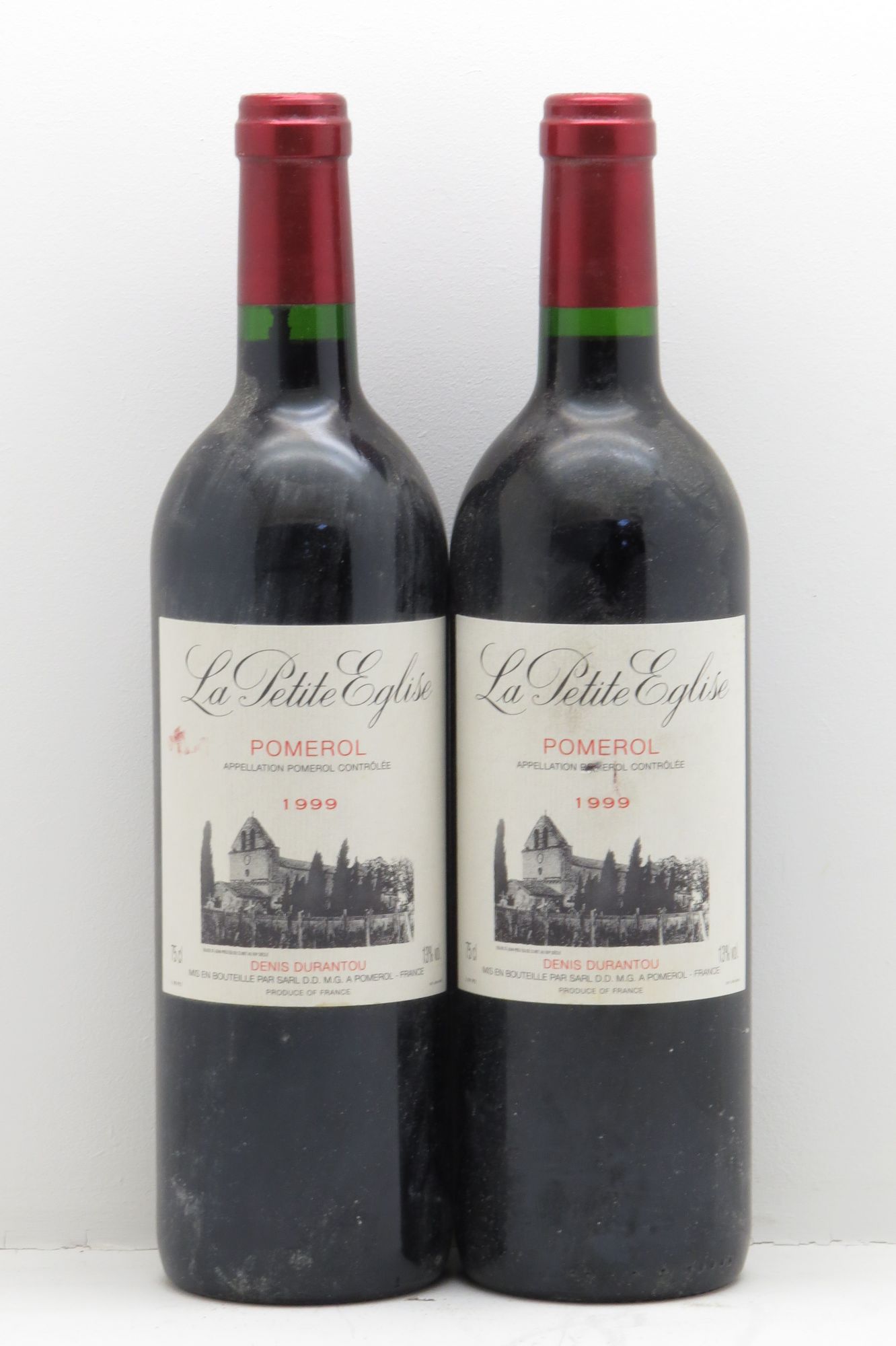 La Petite Eglise null 1999 - Lot of 2 bottles - 0