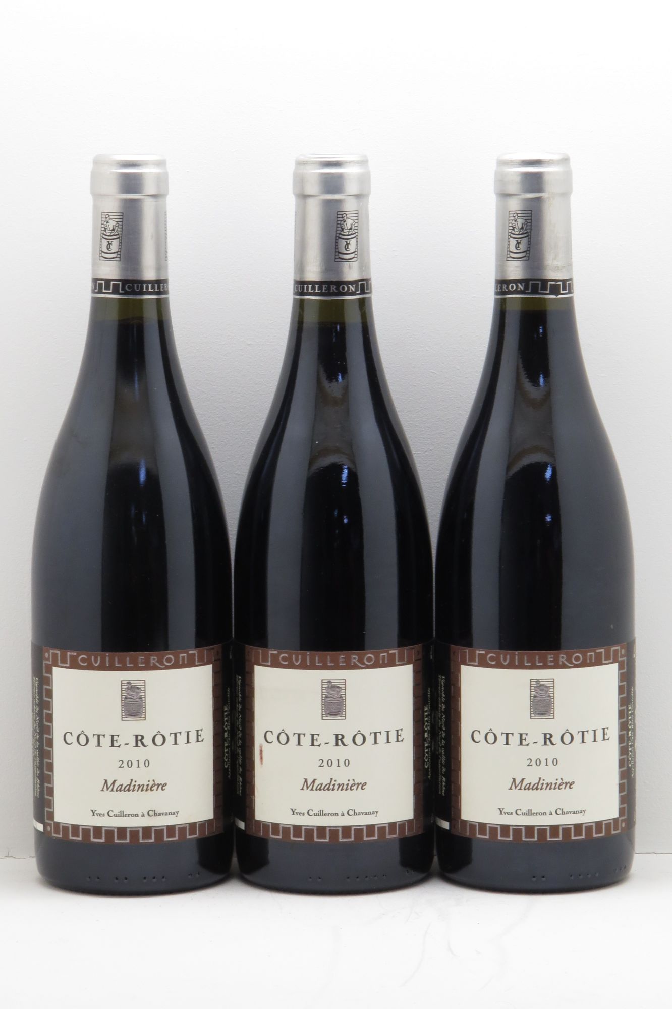 Côte-Rôtie Madinières (sans prix de réserve - no reserve) 2010 - Posten von 3 Flaschen - 0