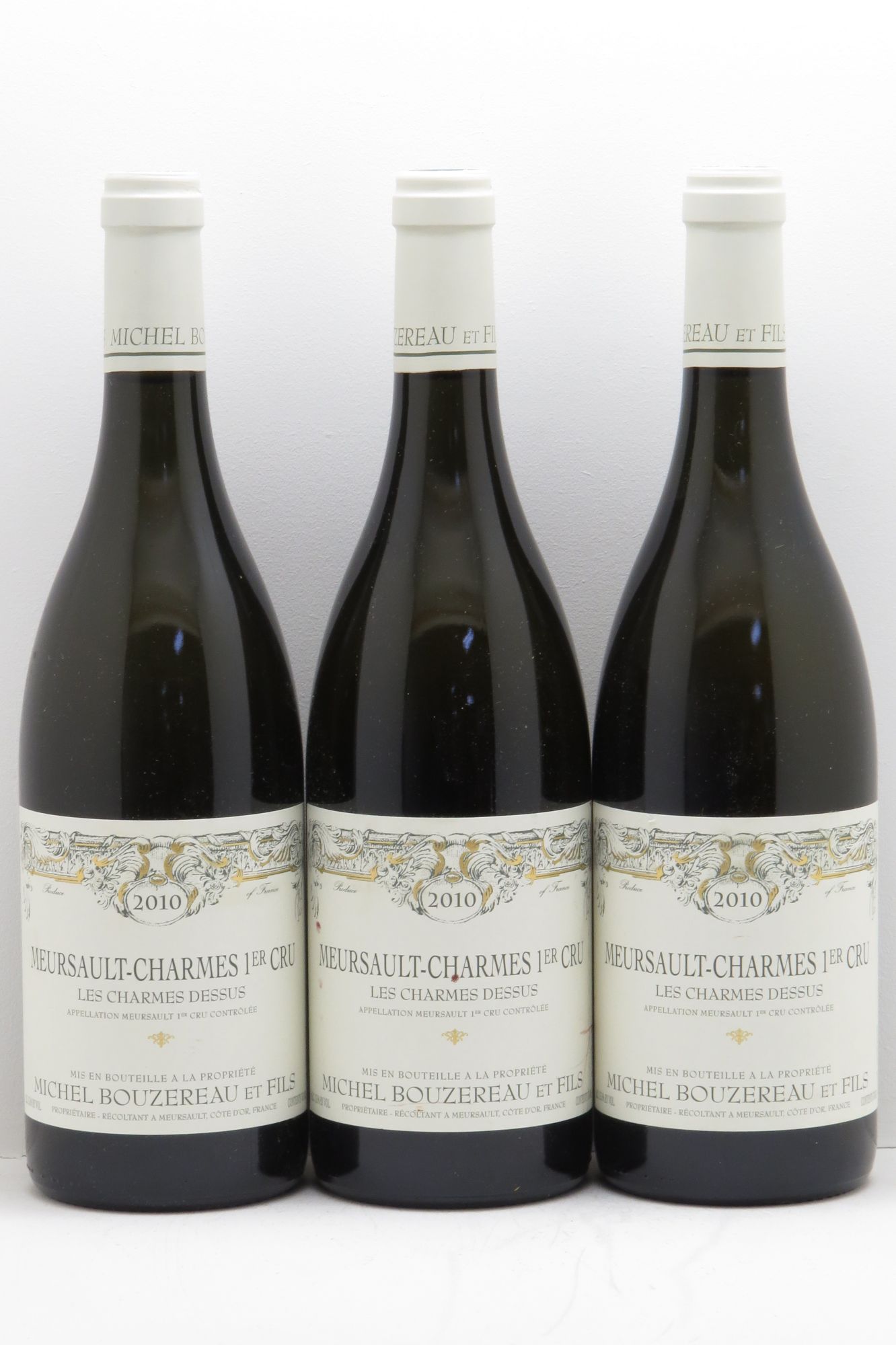Meursault 1er Cru (sans prix de réserve - no reserve) 2010 - Posten von 3 Flaschen - 0