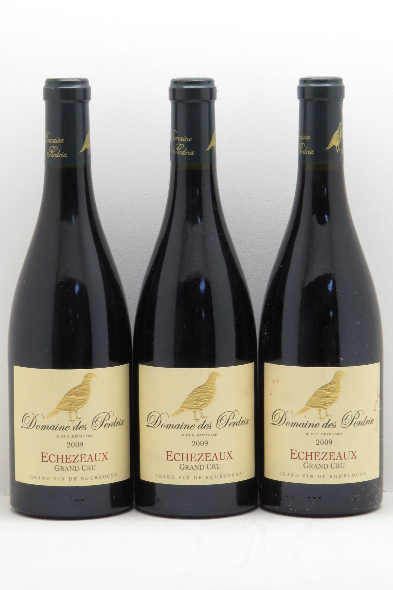 Echezeaux Grand Cru Amaury Devillard Domaine des Perdrix 2009 - Posten von 3 Flaschen - 0