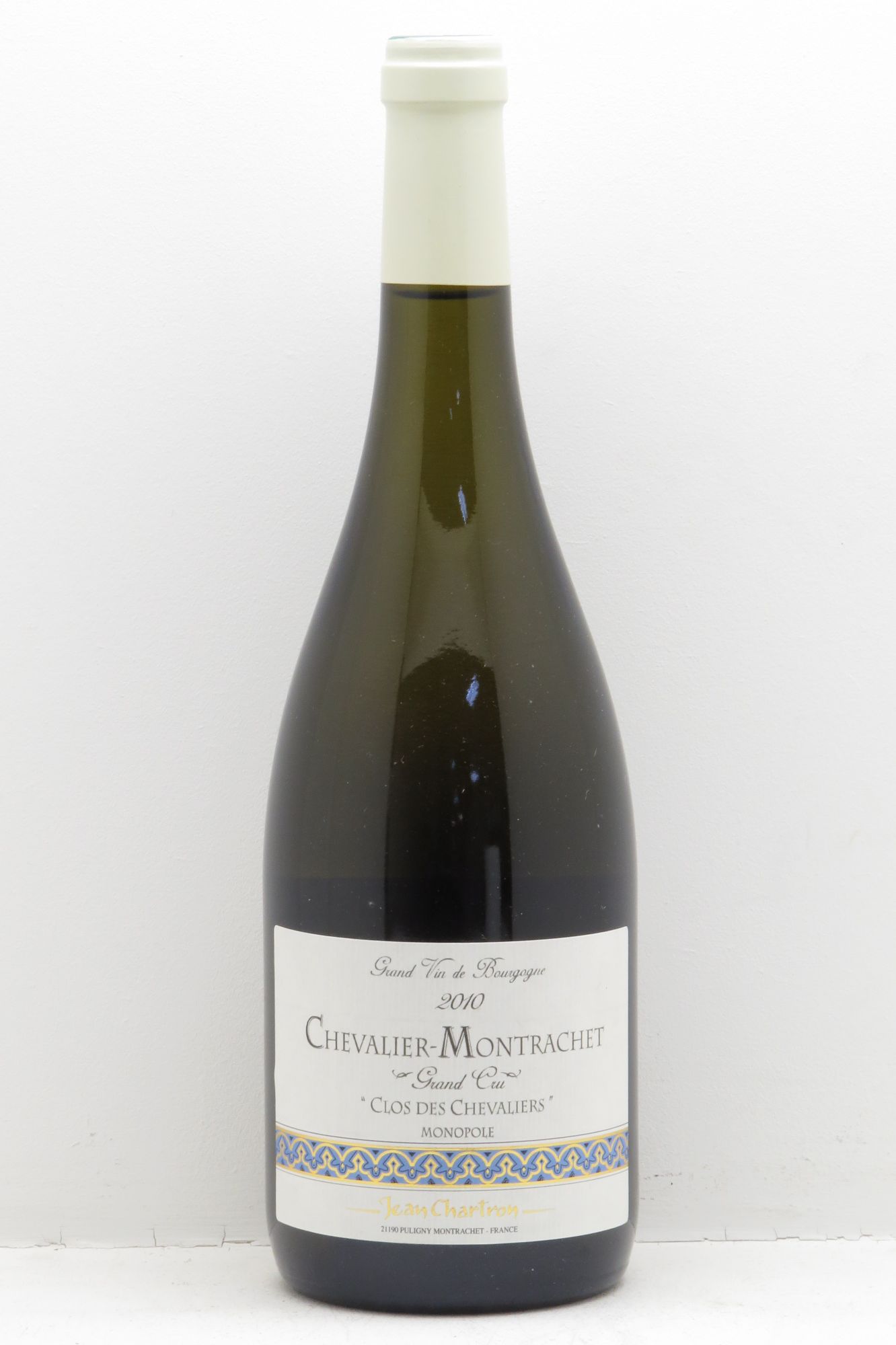 Chevalier-Montrachet Grand Cru Clos des Chevaliers - Jean Chartron 2010 - Posten von 1 Flasche - 0