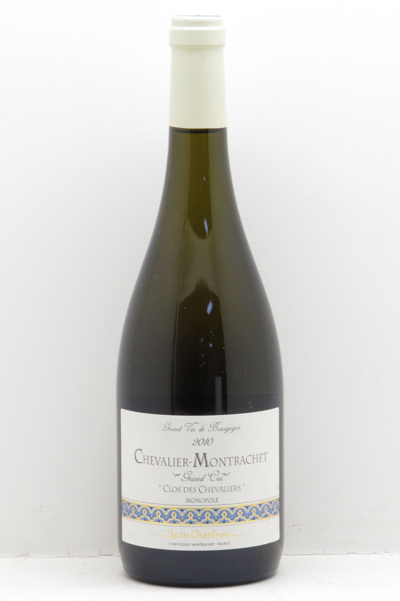 Chevalier-Montrachet Grand Cru Clos des Chevaliers - Jean Chartron 2010 - Posten von 1 Flasche - 0