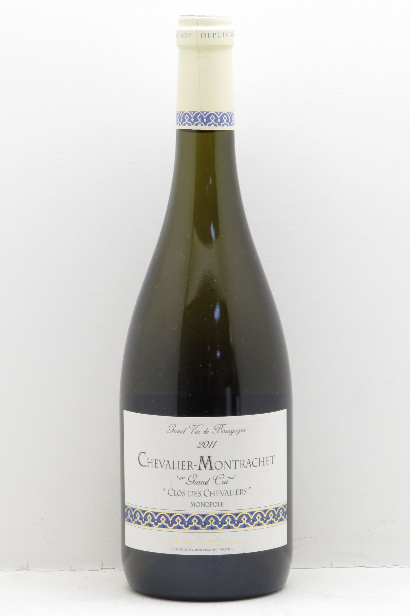 Chevalier-Montrachet Grand Cru Clos des Chevaliers - Jean Chartron 2011 - Posten von 1 Flasche - 0
