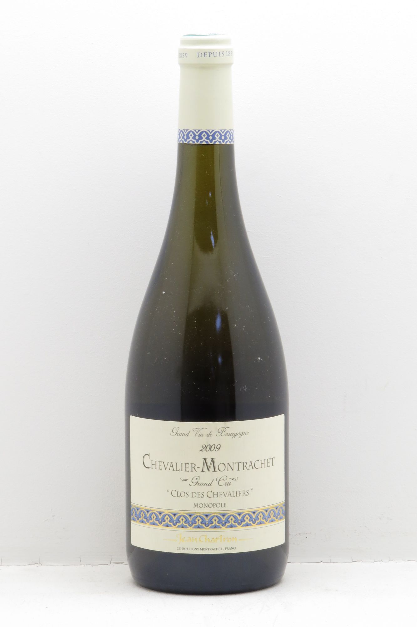 Chevalier-Montrachet Grand Cru Clos des Chevaliers - Jean Chartron 2009 - Posten von 1 Flasche - 0