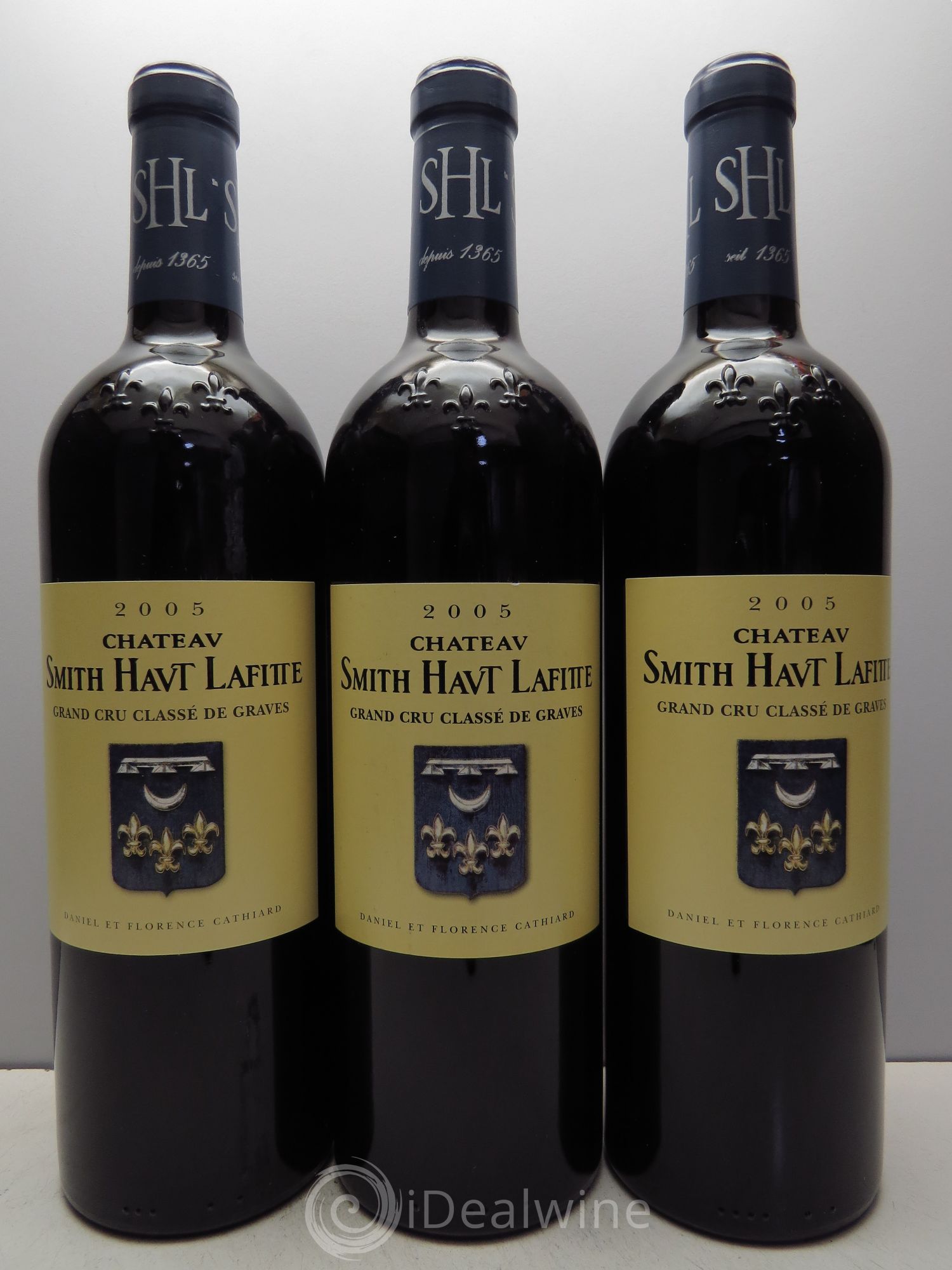 Château Smith Haut Lafitte Cru Classé de Graves 2005 - Lot de 3 bouteilles - 0