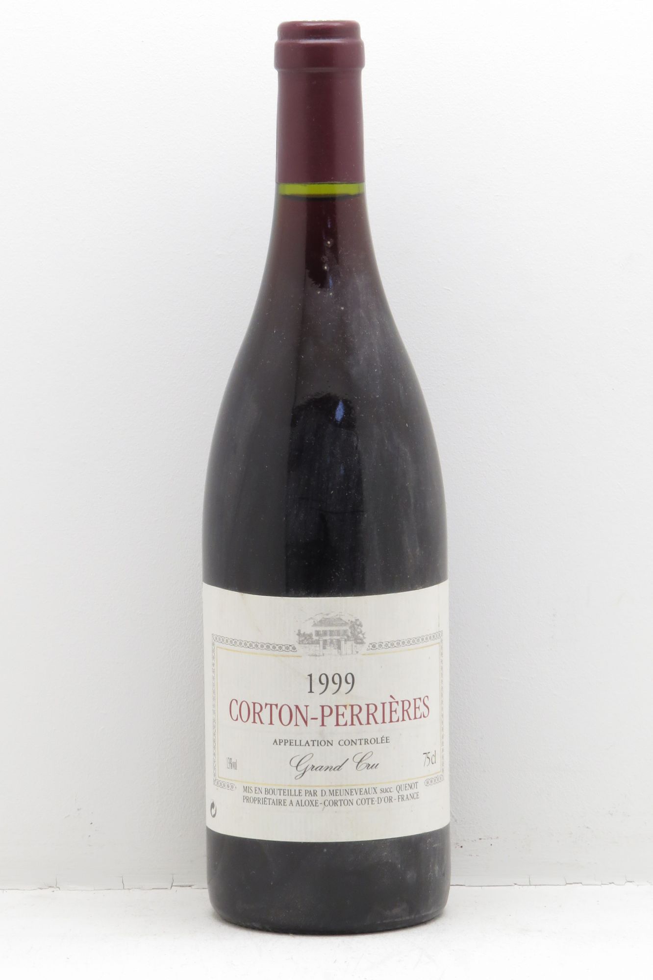 Corton Grand Cru D.Meuneveaux (sans prix de réserve - no reserve) 1999 - Posten von 1 Flasche - 0