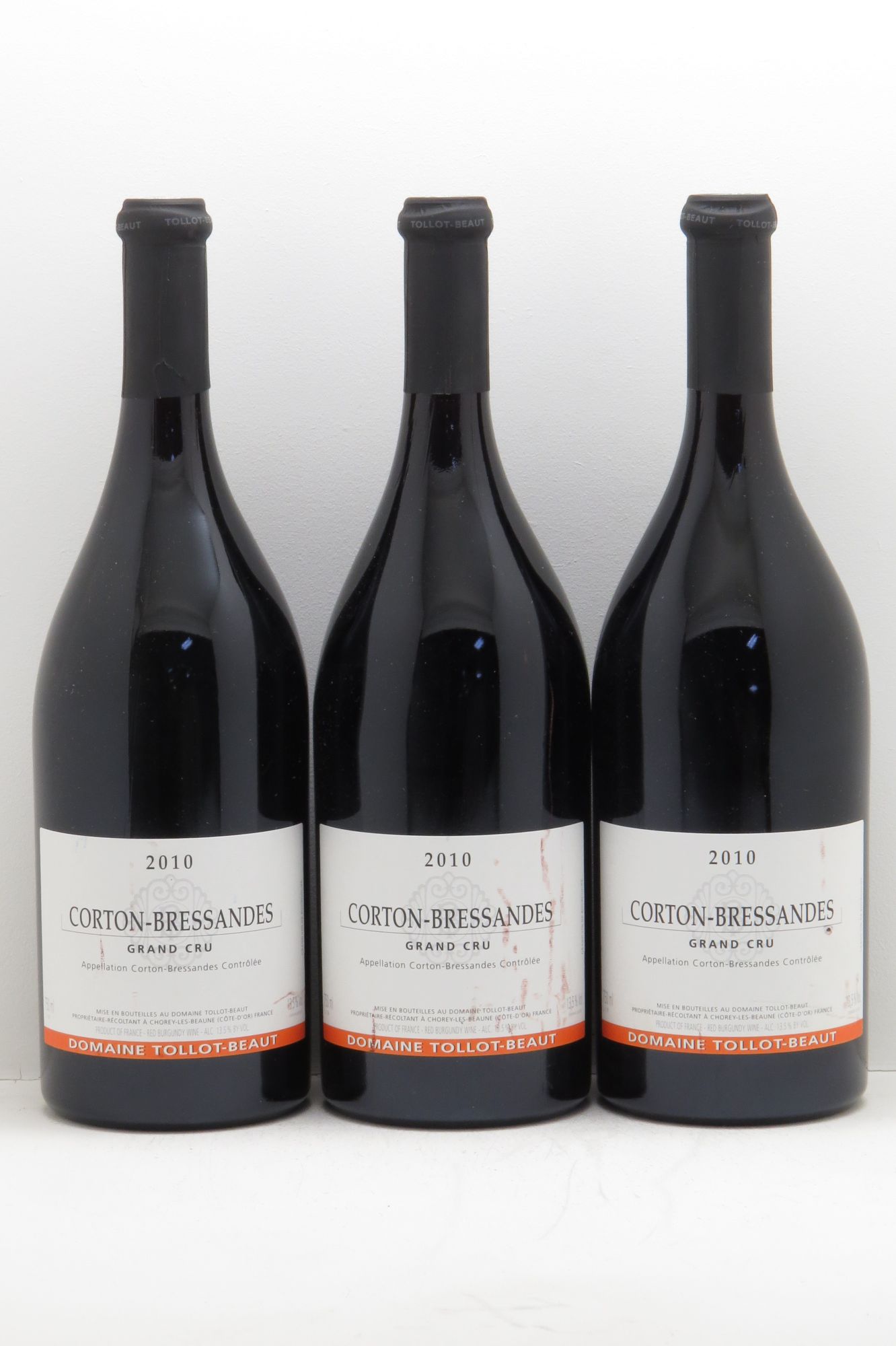 Corton Grand Cru 2010 - Lot de 3 bouteilles - 0