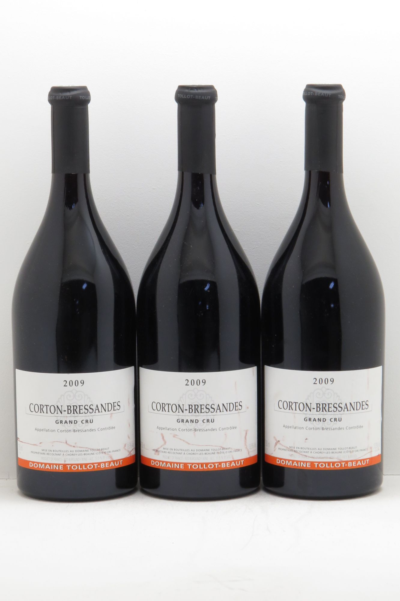 Corton Grand Cru 2009 - Lot de 3 bouteilles - 0