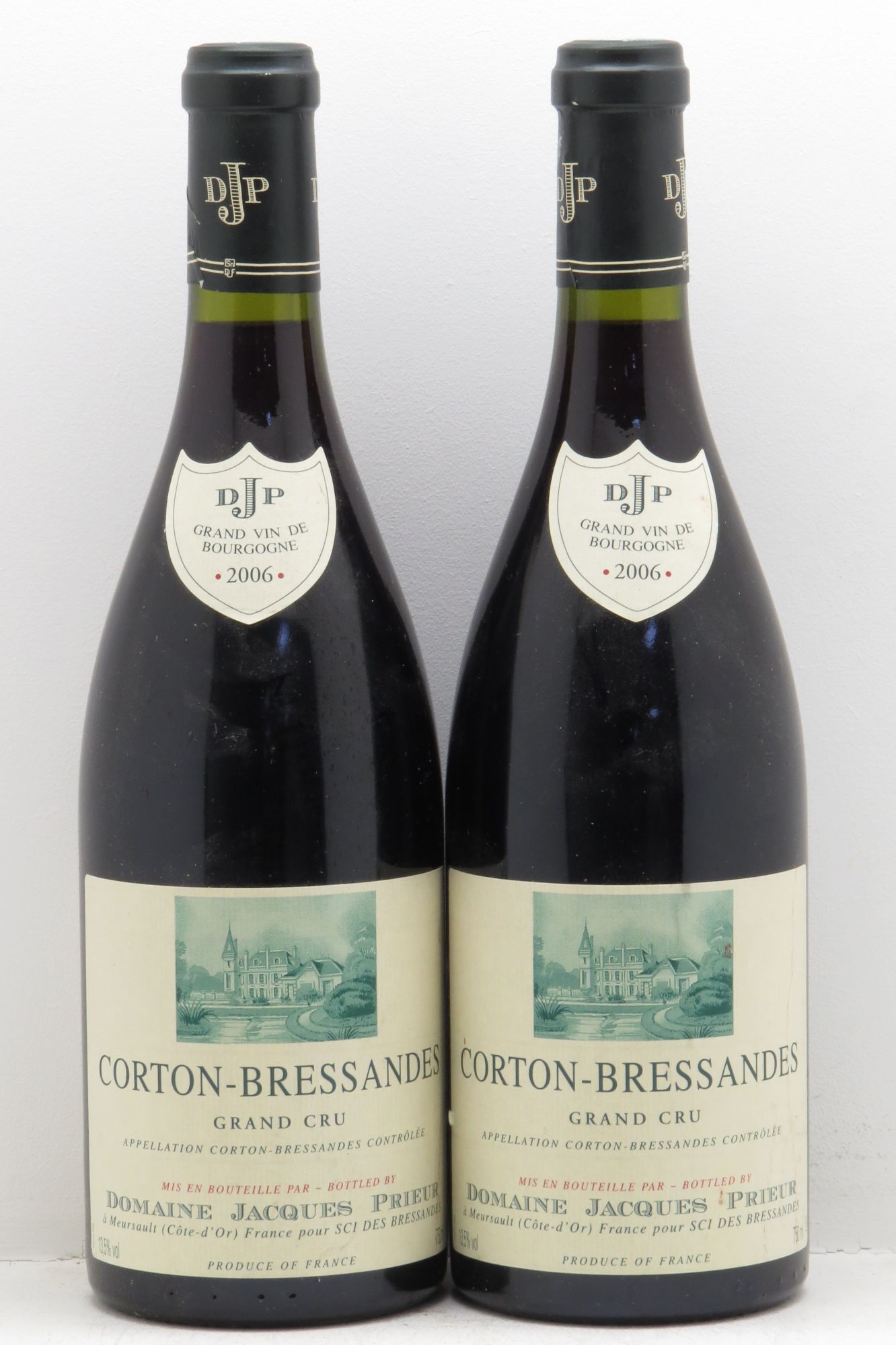 Corton-Bressandes Grand Cru Jacques Prieur (Domaine) 2006 - Lot de 2 bouteilles - 0