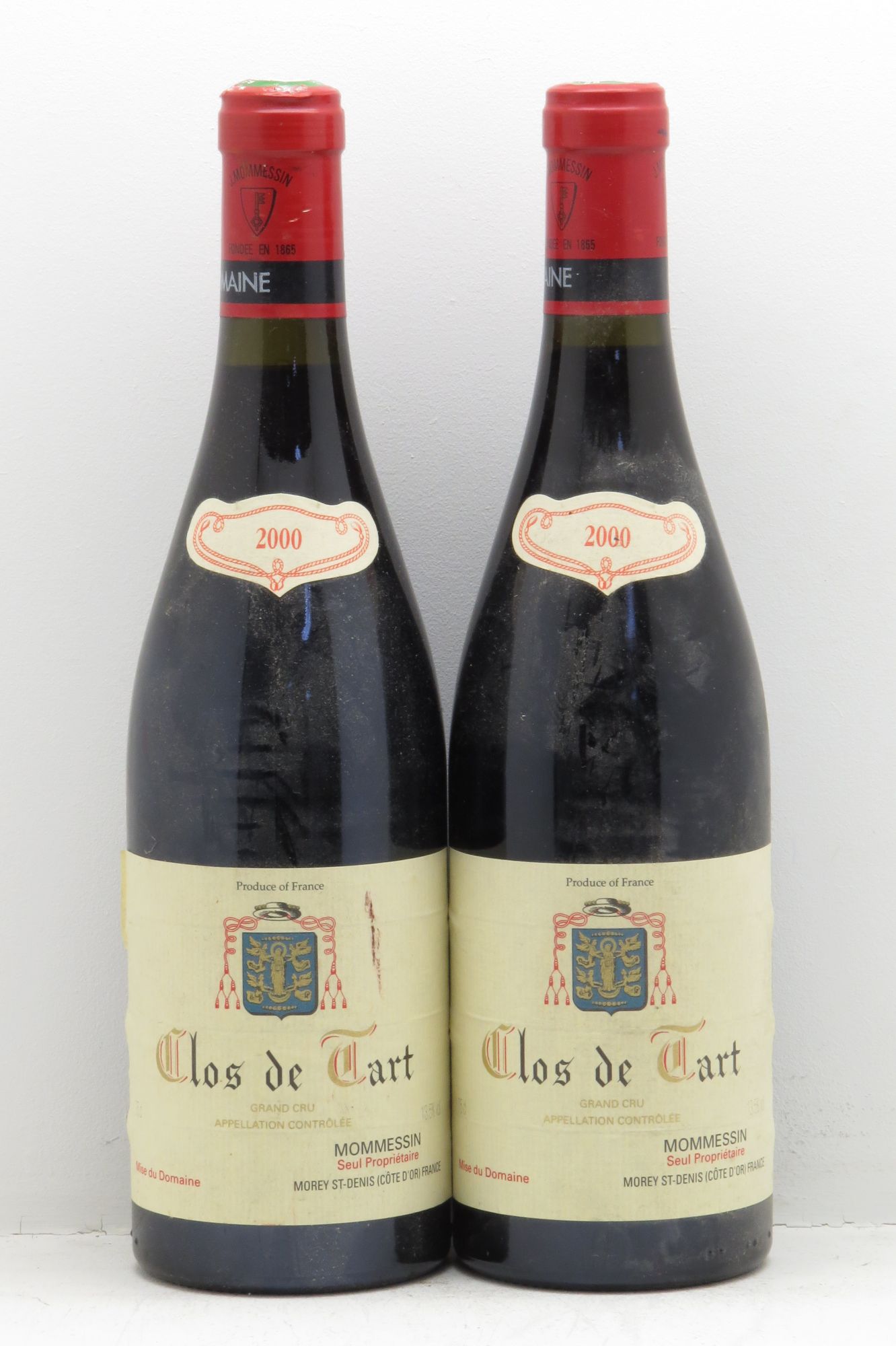 Clos de Tart Grand Cru Clos de Tart 2000 - Lot de 2 bouteilles - 0