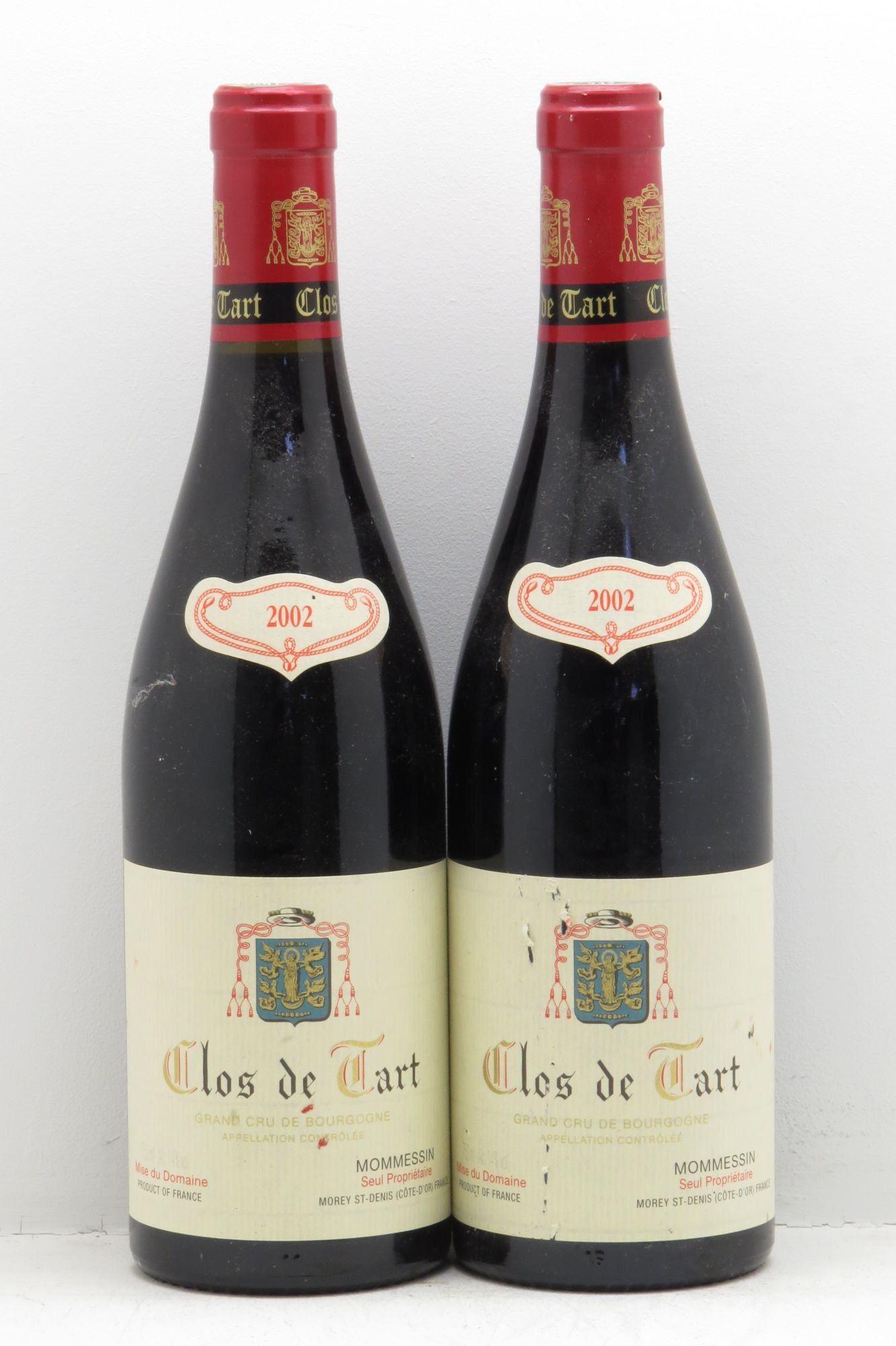 Clos de Tart Grand Cru Clos de Tart 2002 - Lot de 2 bouteilles - 0