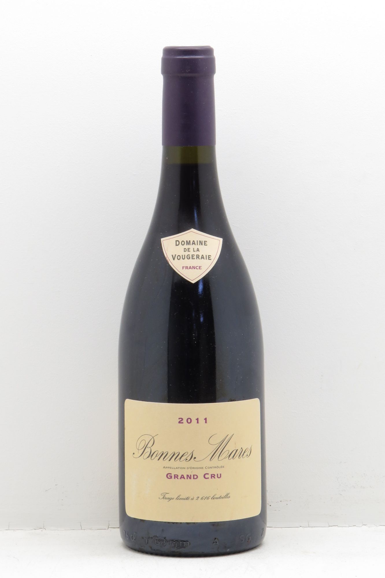 Bonnes-Mares Grand Cru Domaine de la Vougeraie (sans prix de réserve - no reserve) 2011 - Posten von 1 Flasche - 0