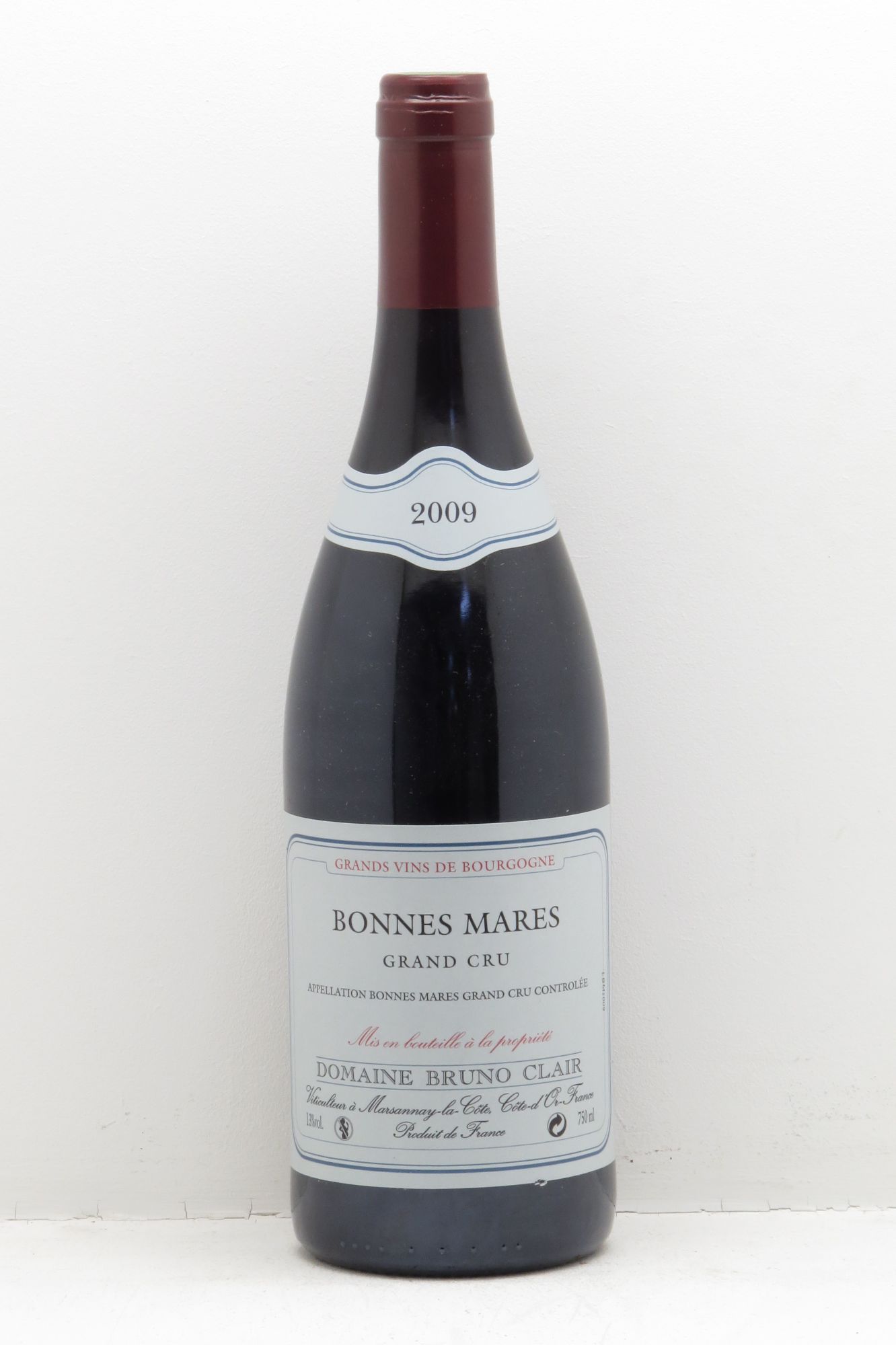 Bonnes-Mares Grand Cru Bruno Clair (Domaine) 2009 - Lot de 1 bouteille - 0