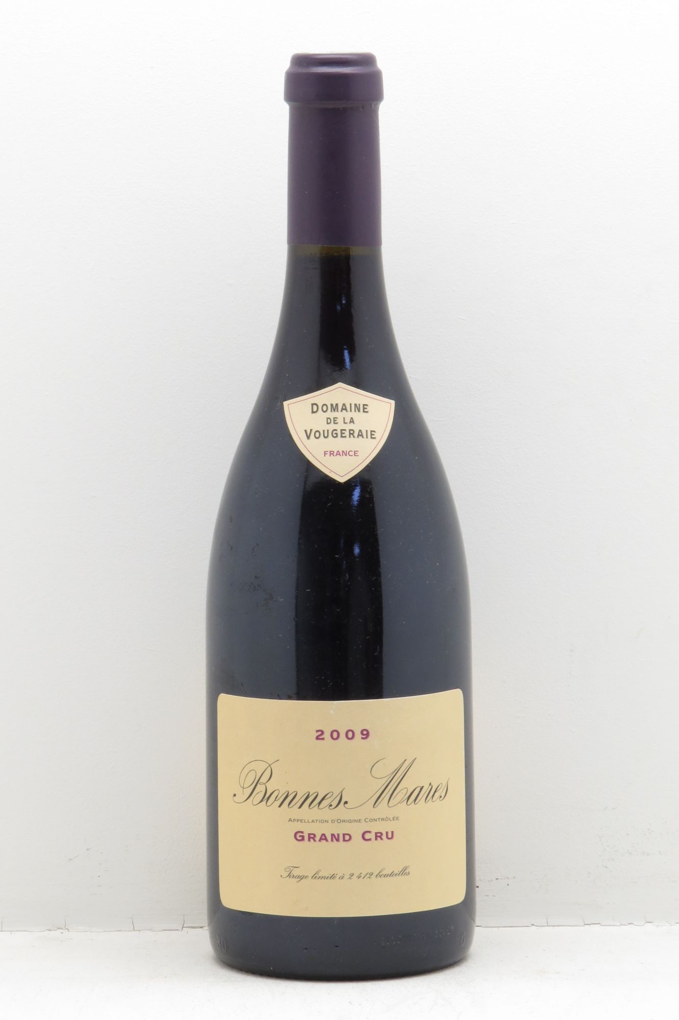 Bonnes-Mares Grand Cru Domaine de la Vougeraie 2009 - Posten von 1 Flasche - 0