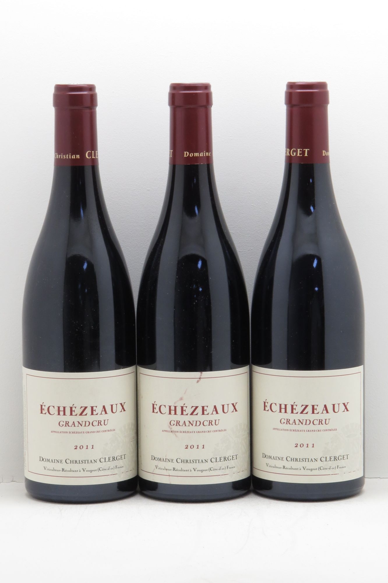 Echezeaux Grand Cru Christian Clerget 2011 - Lot de 3 bouteilles - 0