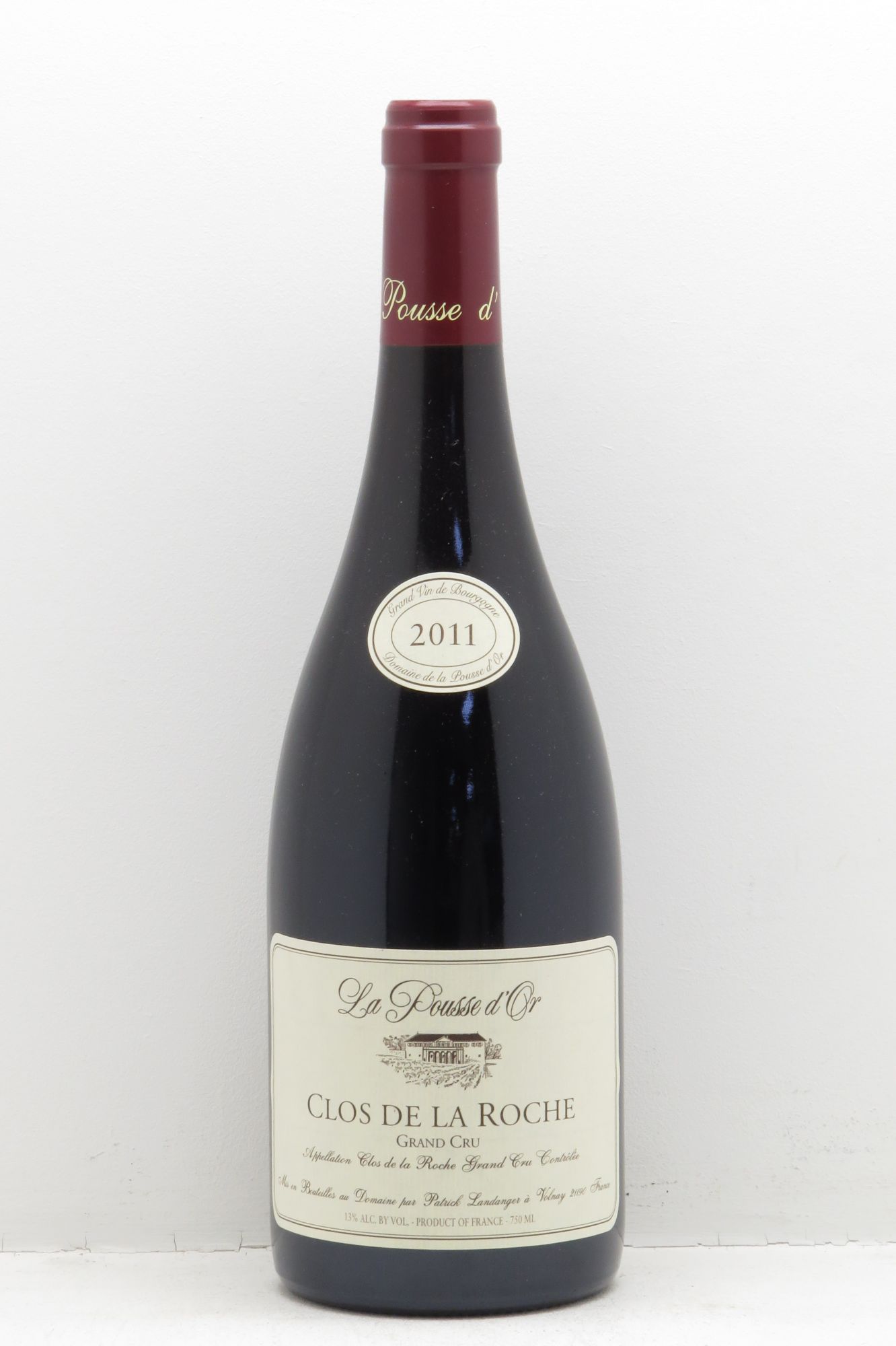 Clos de la Roche Grand Cru La Pousse d'Or (Domaine de) (sans prix de réserve - no reserve) 2011 - Posten von 1 Flasche - 0