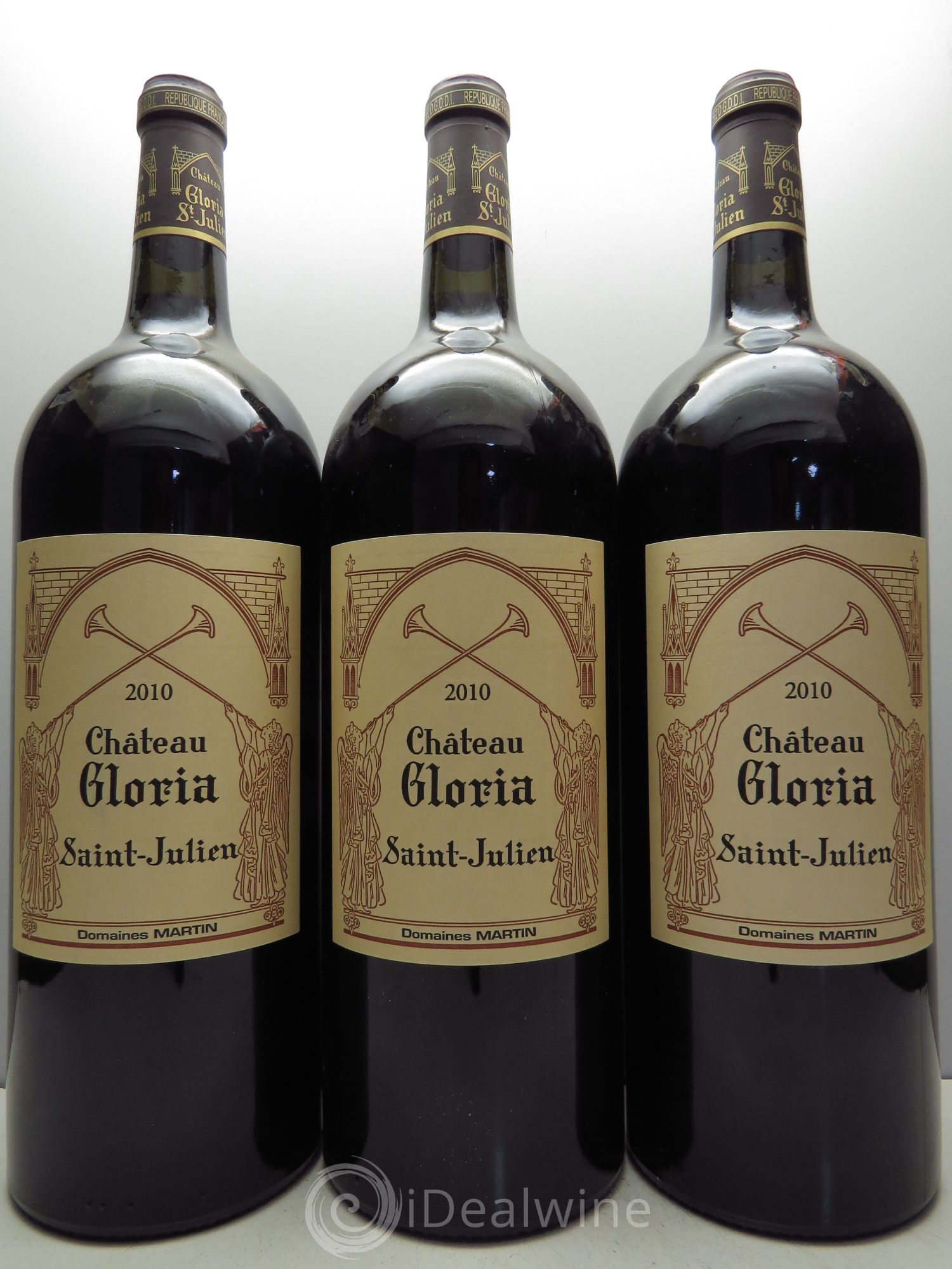 Château Gloria 2010 - Lot de 3 magnums - 0