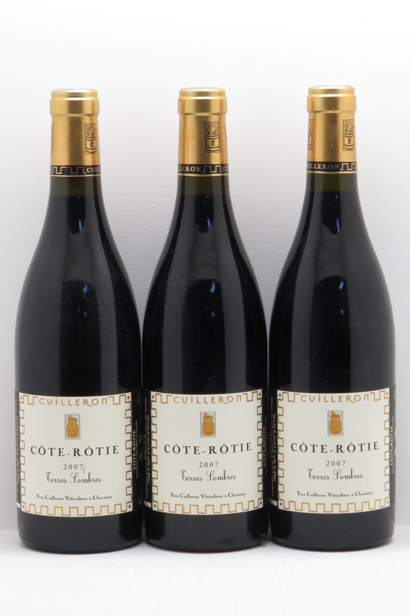 Côte-Rôtie Terres Sombres Yves Cuilleron (Domaine) 2007 - Lot de 3 bouteilles - 0