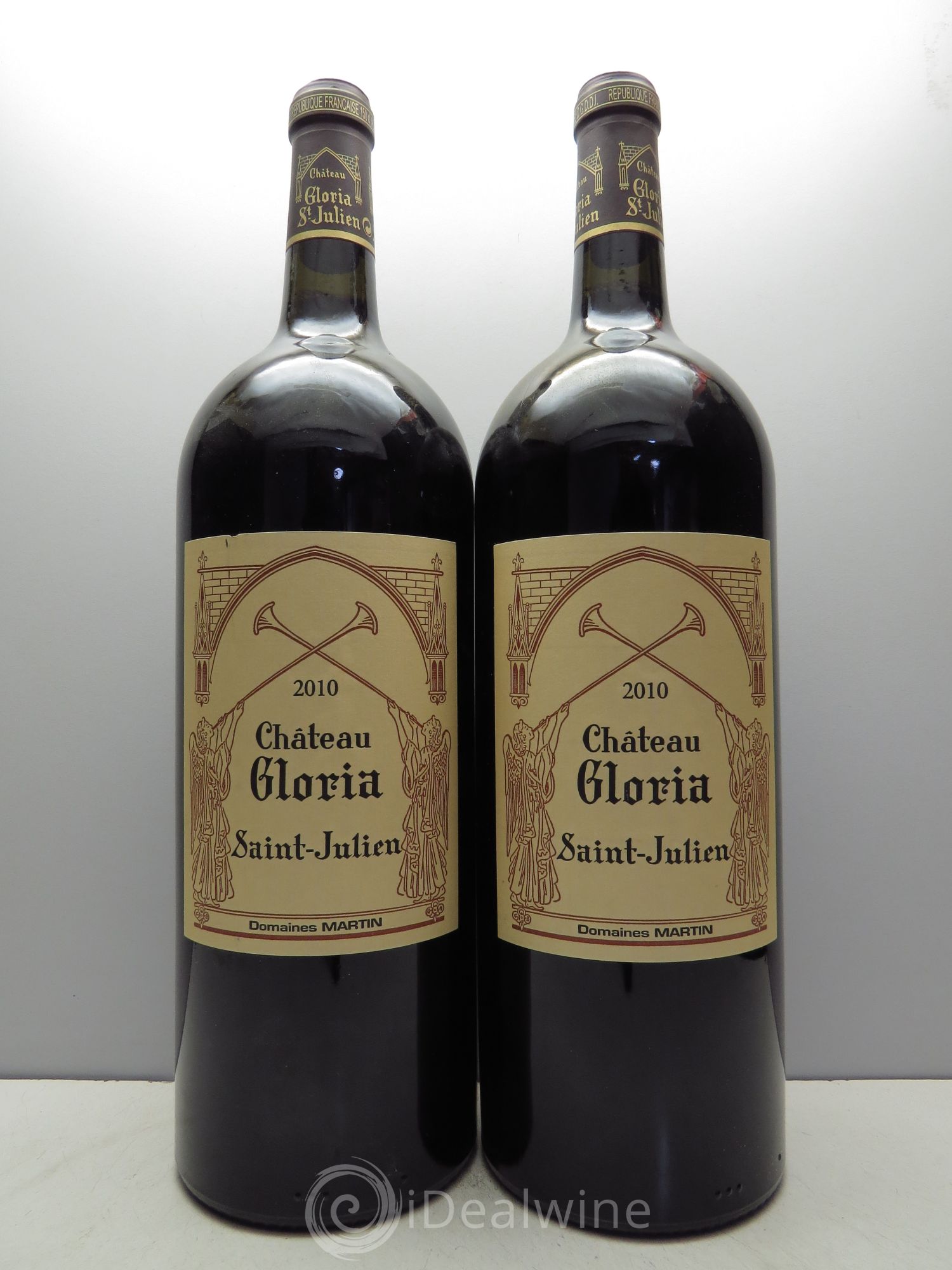 Château Gloria 2010 - Lot de 2 magnums - 0
