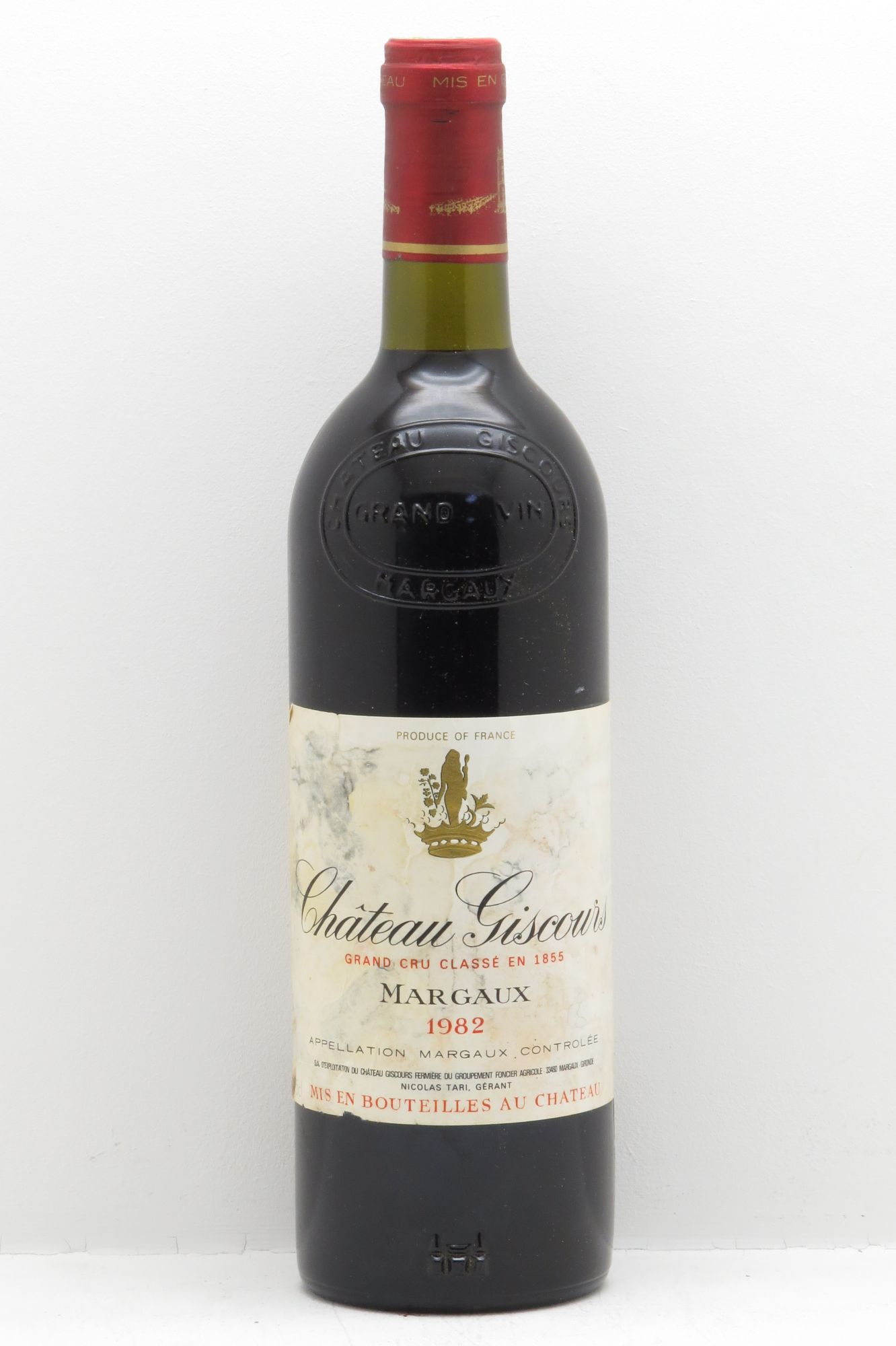 Château Giscours 3ème Grand Cru Classé null 1982 - Lot of 1 bottle - 0