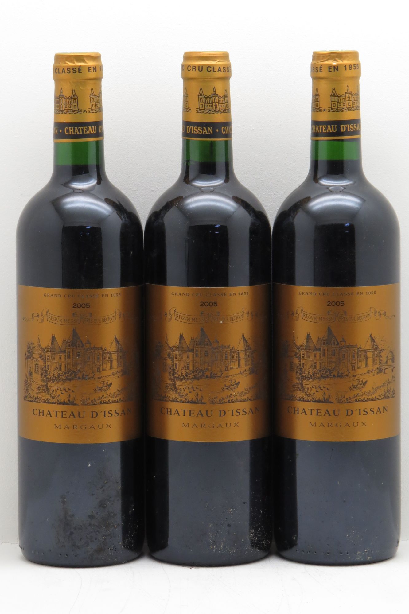 Château d'Issan 3ème Grand Cru Classé (sans prix de réserve - no reserve) 2005 - Posten von 3 Flaschen - 0