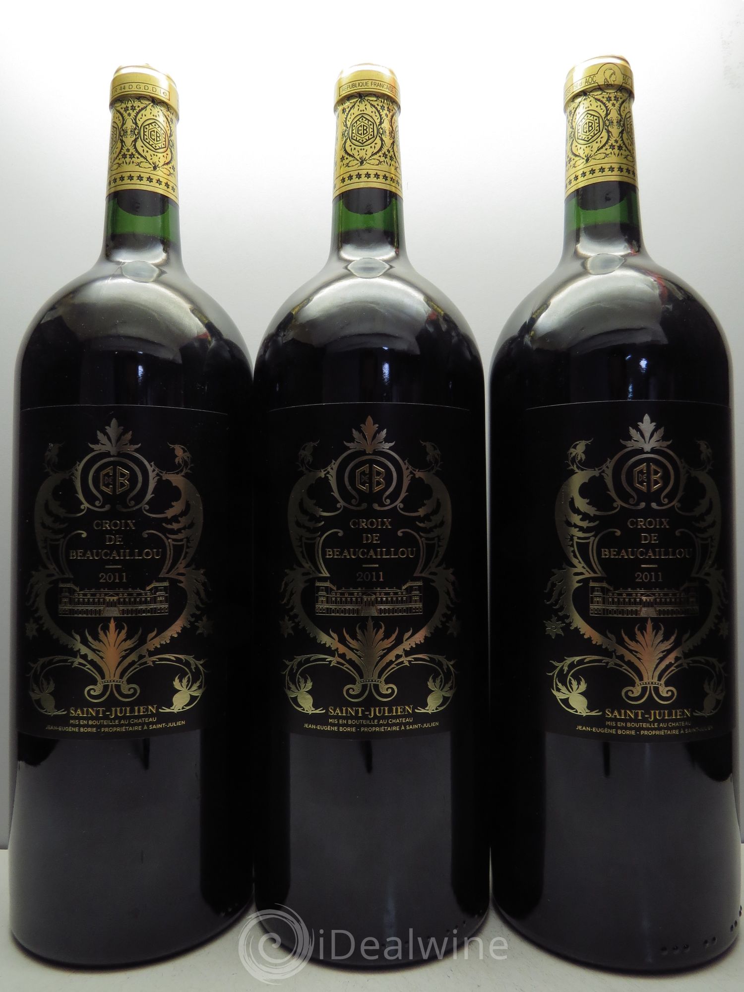 La Croix de Beaucaillou Second Vin 2011 - Lot de 3 magnums - 0