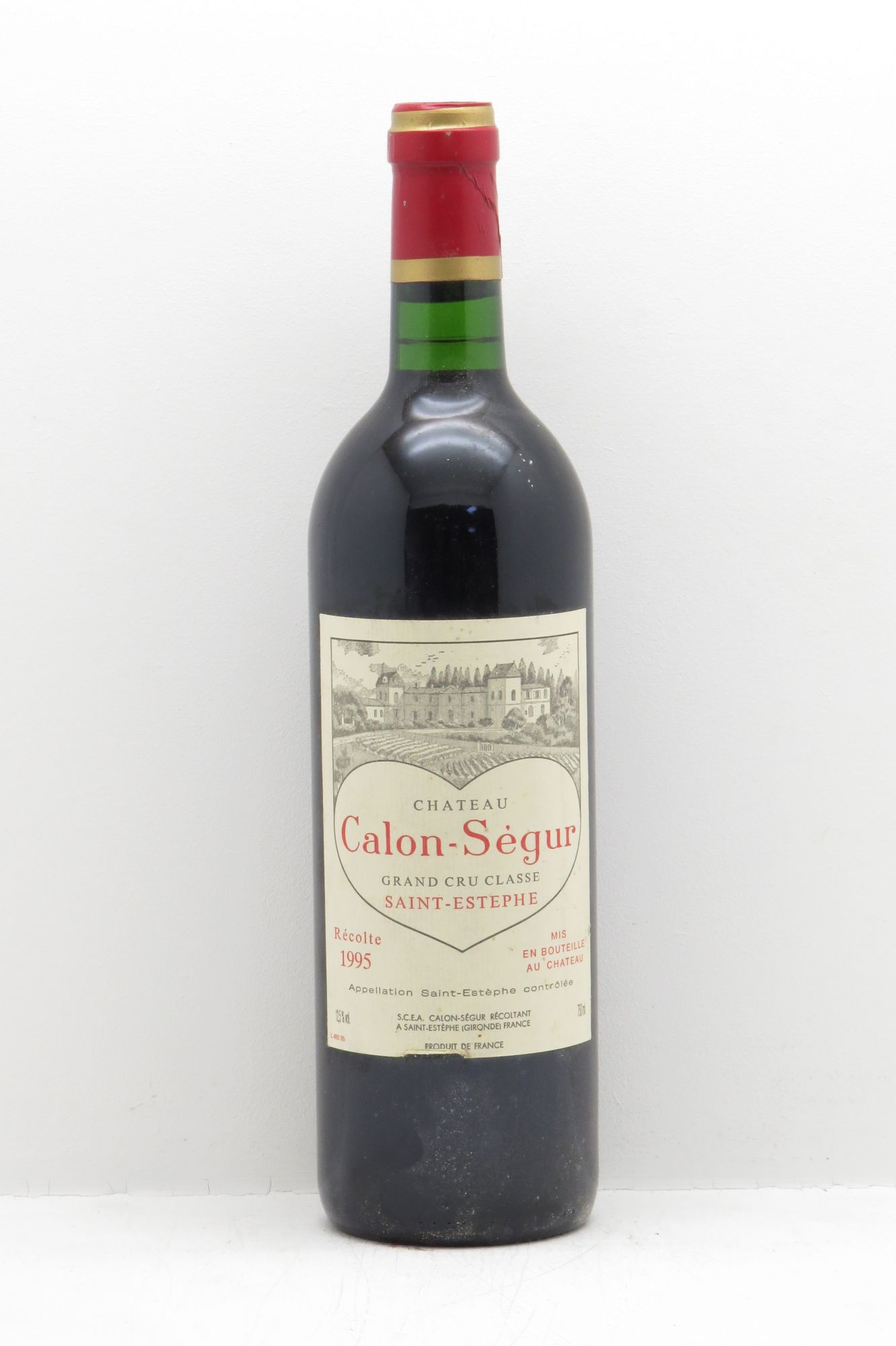 Château Calon Ségur 3ème Grand Cru Classé null 1995 - Lot of 1 bottle - 0