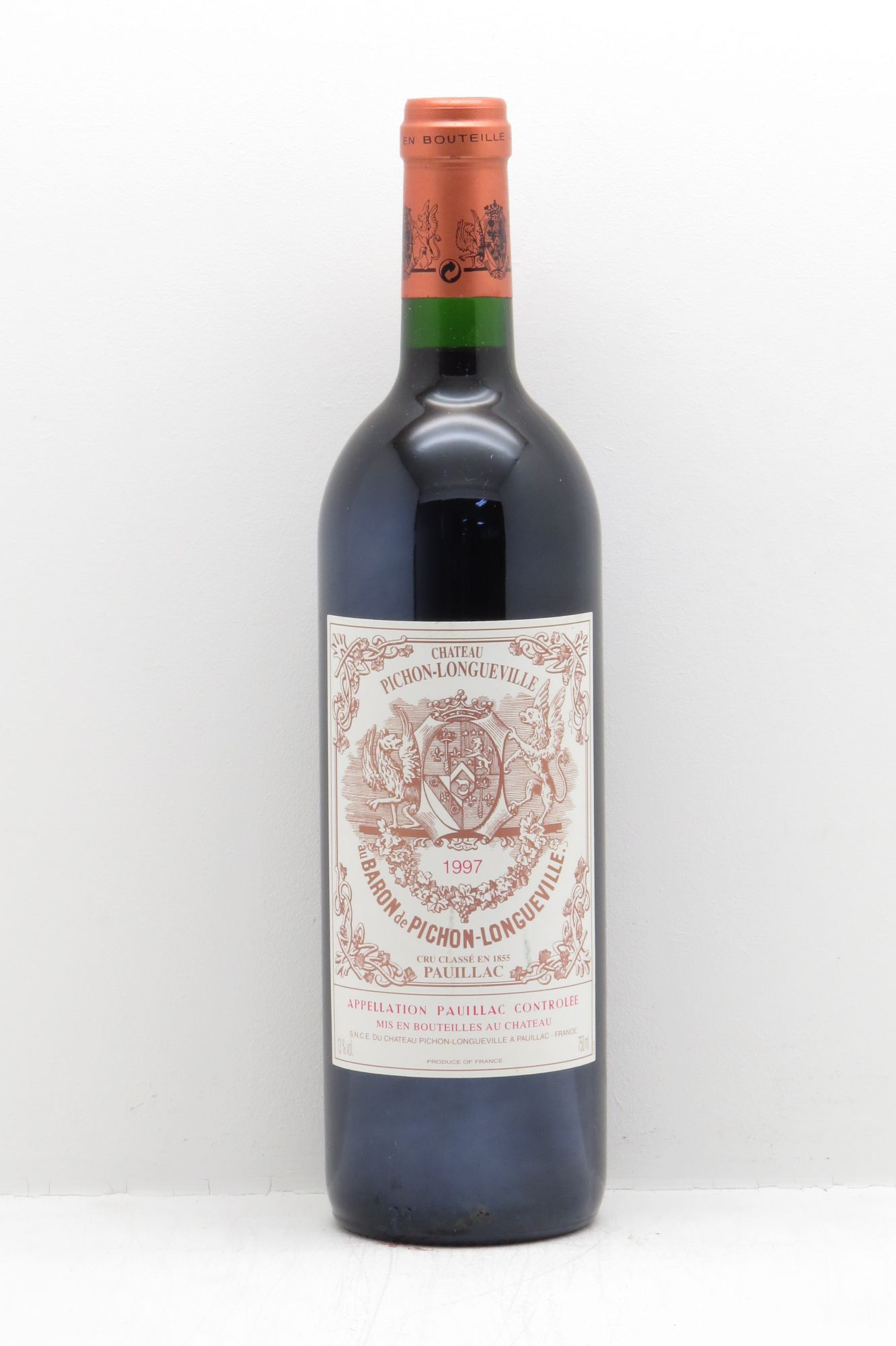 Pichon Longueville Baron 2ème Grand Cru Classé null 1997 - Lot of 1 bottle - 0