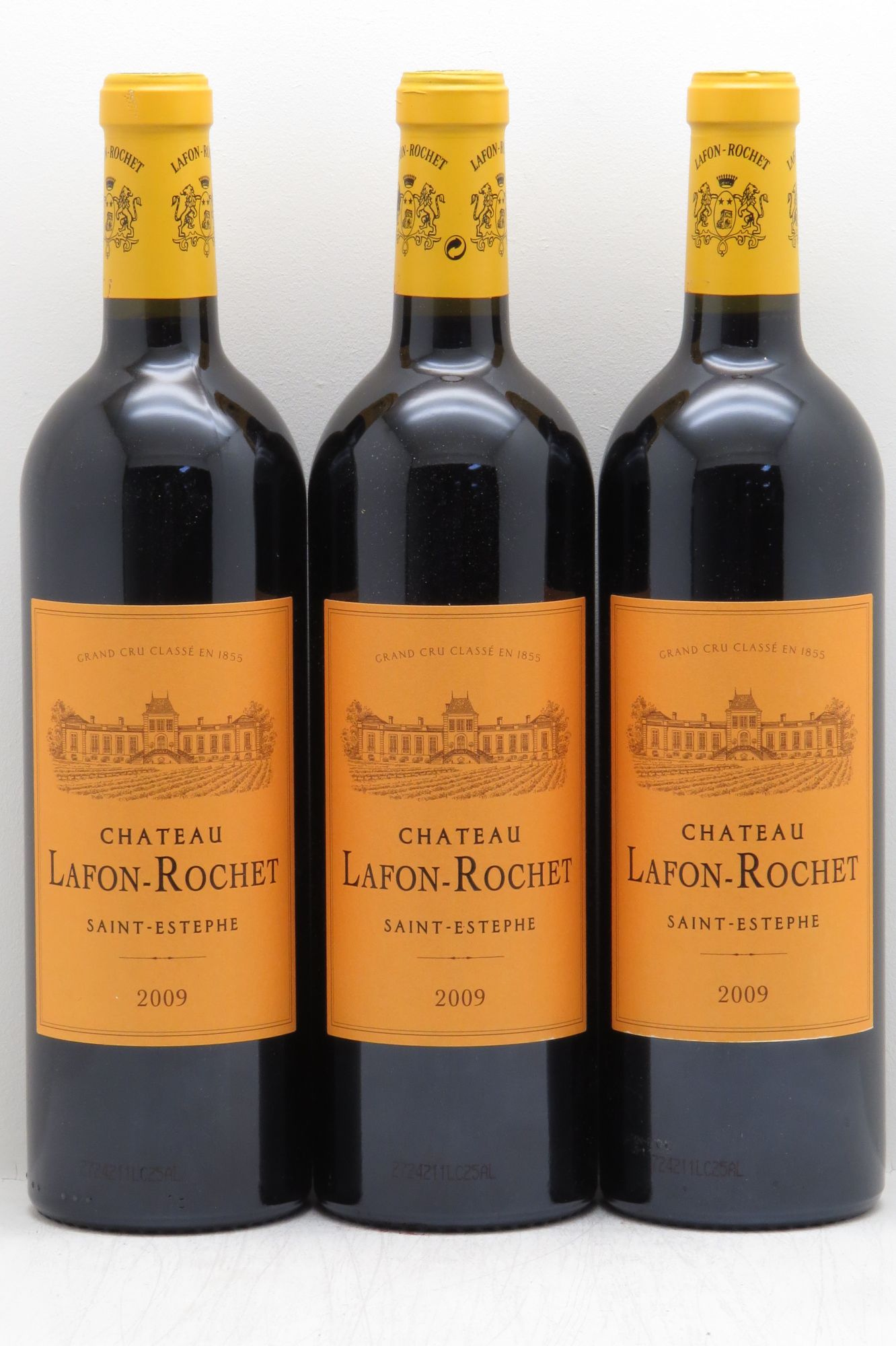 Château Lafon Rochet 4ème Grand Cru Classé (sans prix de réserve - no reserve) 2009 - Posten von 3 Flaschen - 0