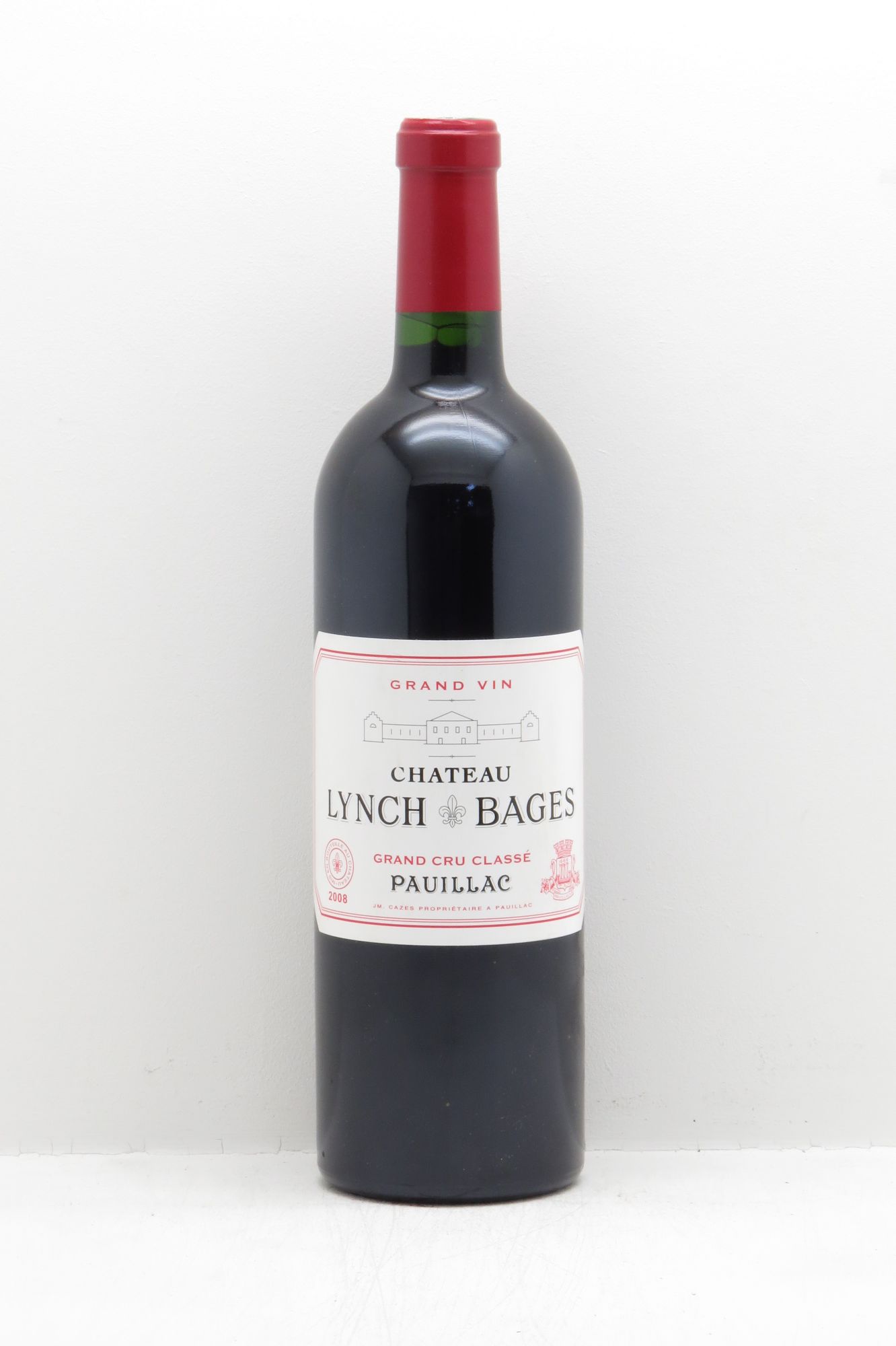 Château Lynch Bages 5ème Grand Cru Classé null 2008 - Lot of 1 bottle - 0