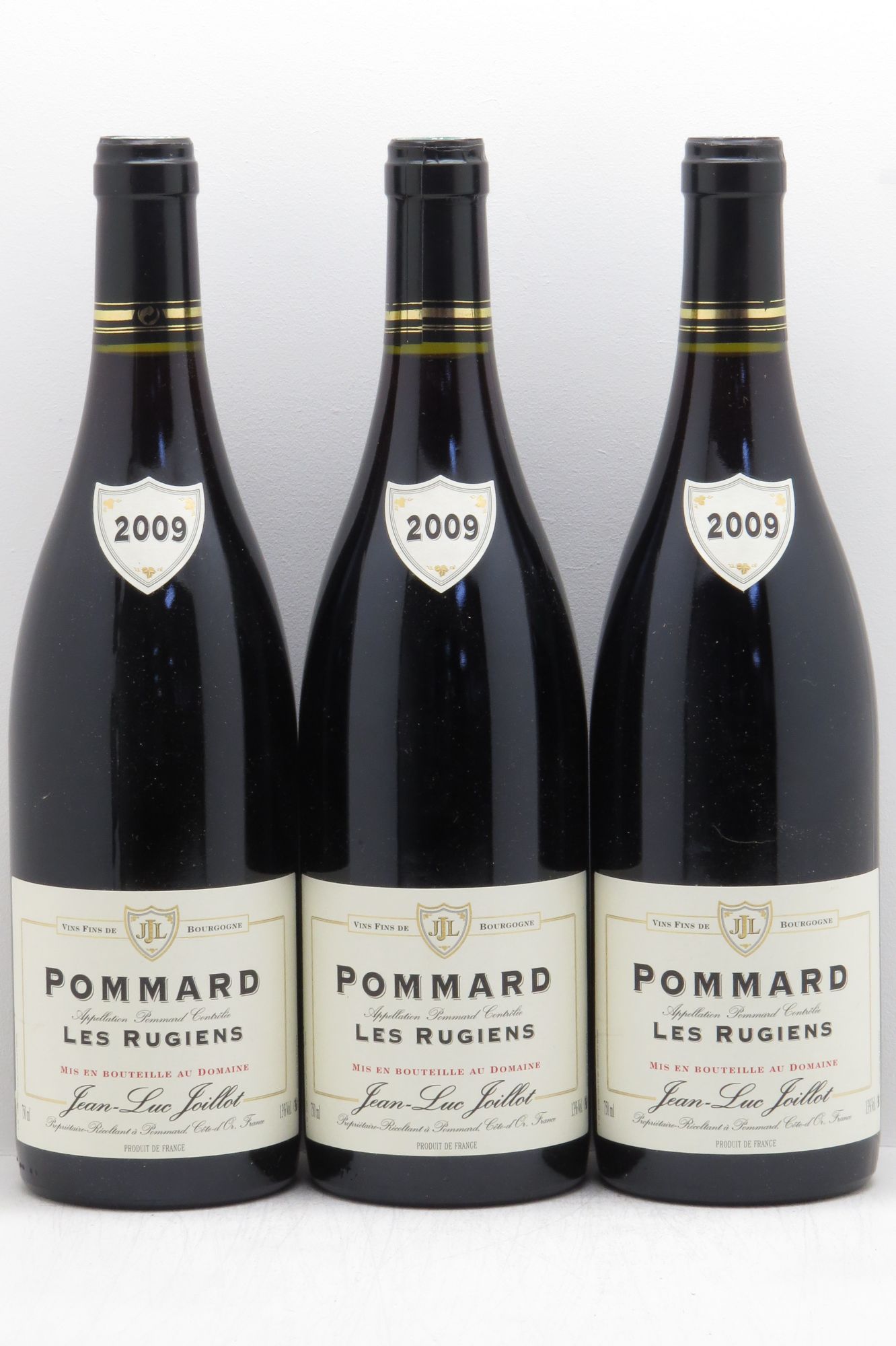 Pommard 1er Cru Jean-Luc Joillot (sans prix de réserve - no reserve) 2009 - Posten von 3 Flaschen - 0