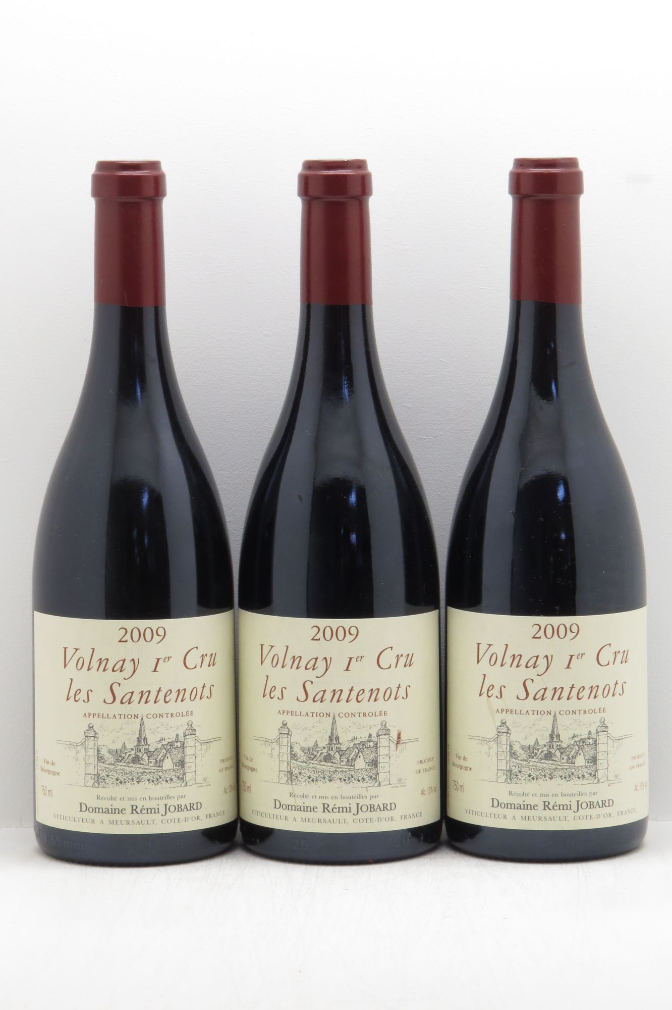 Volnay 1er Cru Rémi Jobard 2009 - Lot de 3 bouteilles - 0