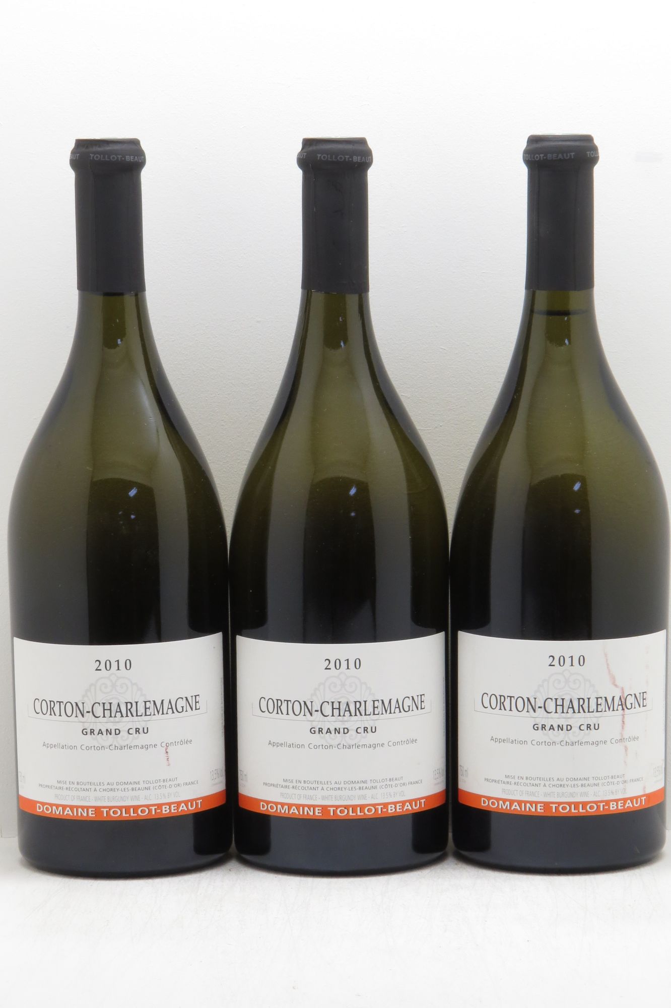 Corton-Charlemagne Grand Cru 2010 - Lot de 3 bouteilles - 0