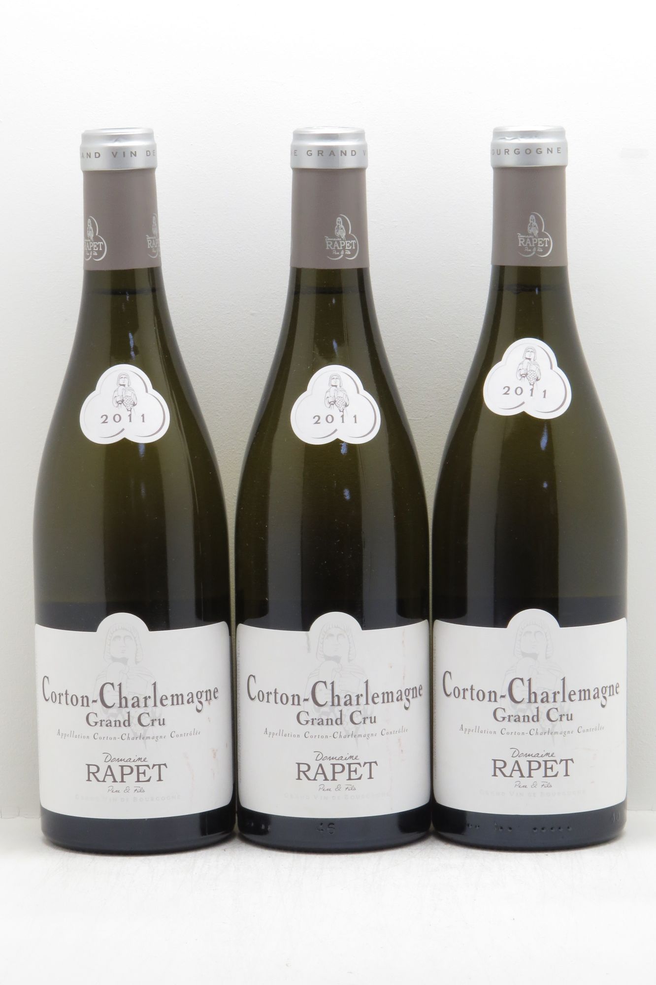 Corton-Charlemagne Grand Cru Vincent 2011 - Lot de 3 bouteilles - 0