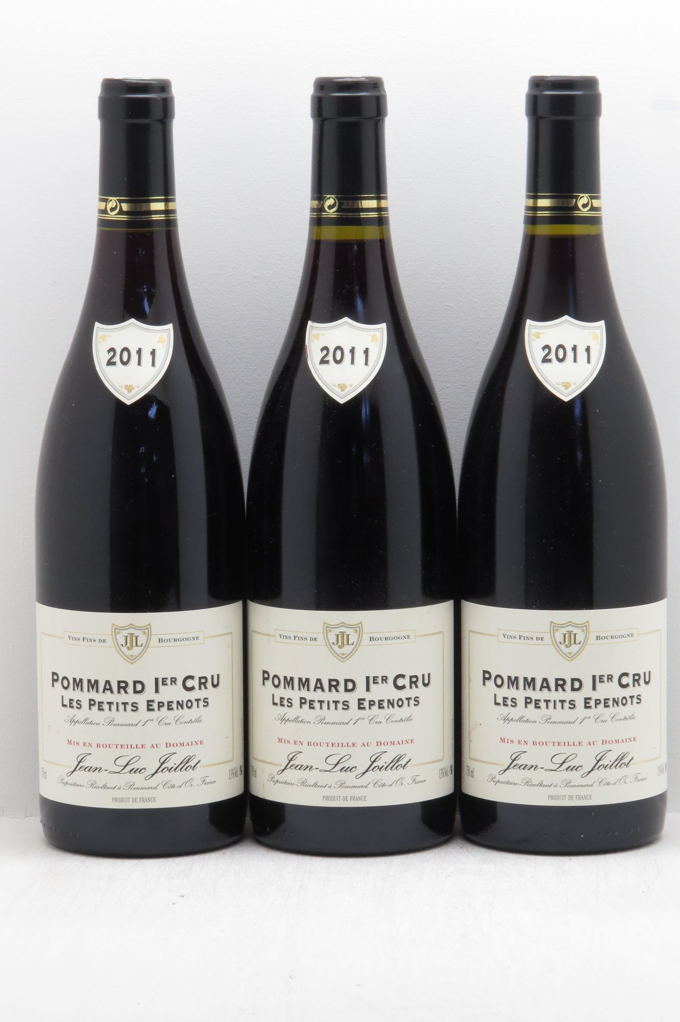 Pommard 1er Cru Jean-Luc Joillot (sans prix de réserve - no reserve) 2011 - Posten von 3 Flaschen - 0