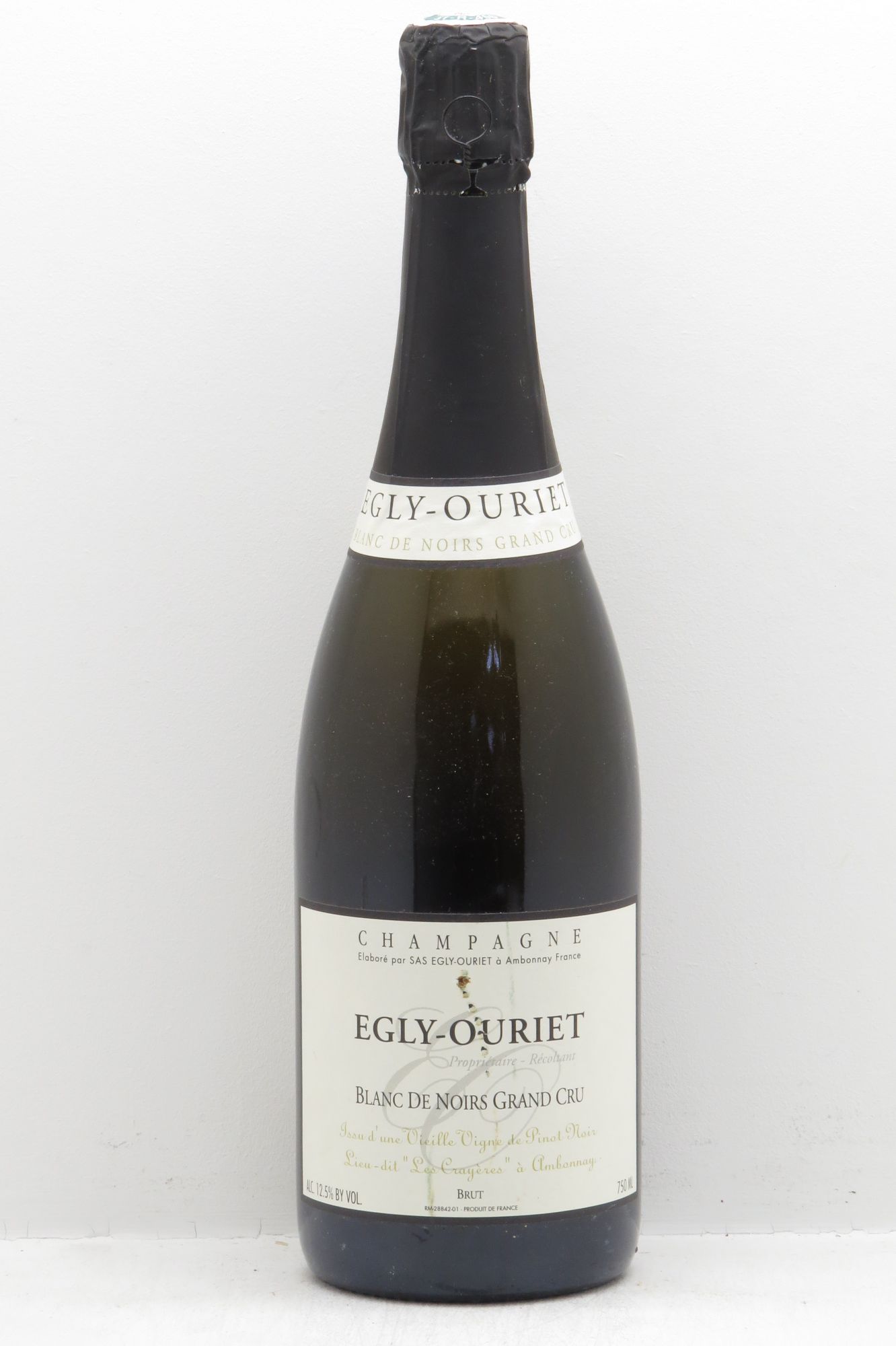 Blanc de Noirs Les Crayères Vieilles vignes Egly-Ouriet null - Lot of 1 bottle - 0